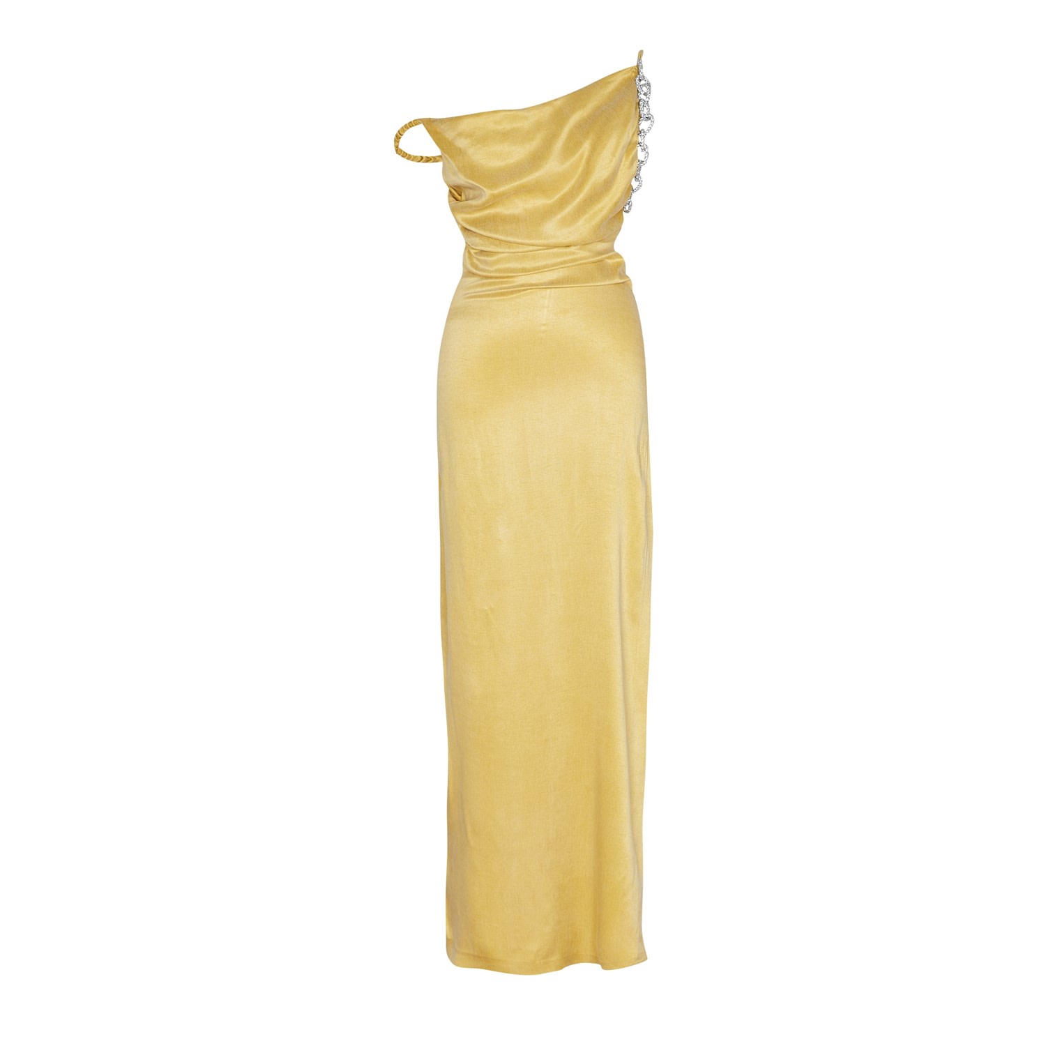 By Felizia Women's Yellow / Orange Zaia Off-shoulder Maxi Dress In Yellow