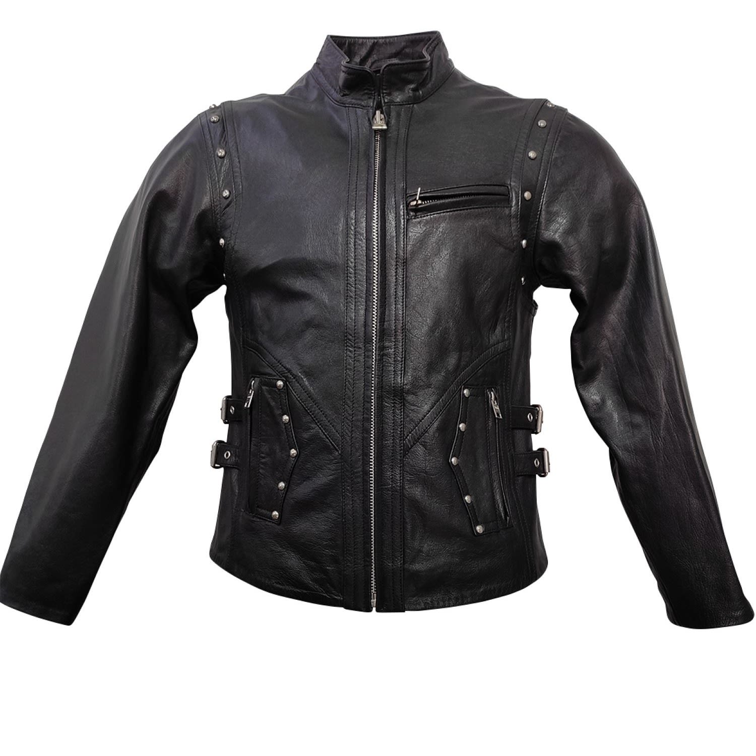 Zasta Studio Black Skull Biker Women In Black