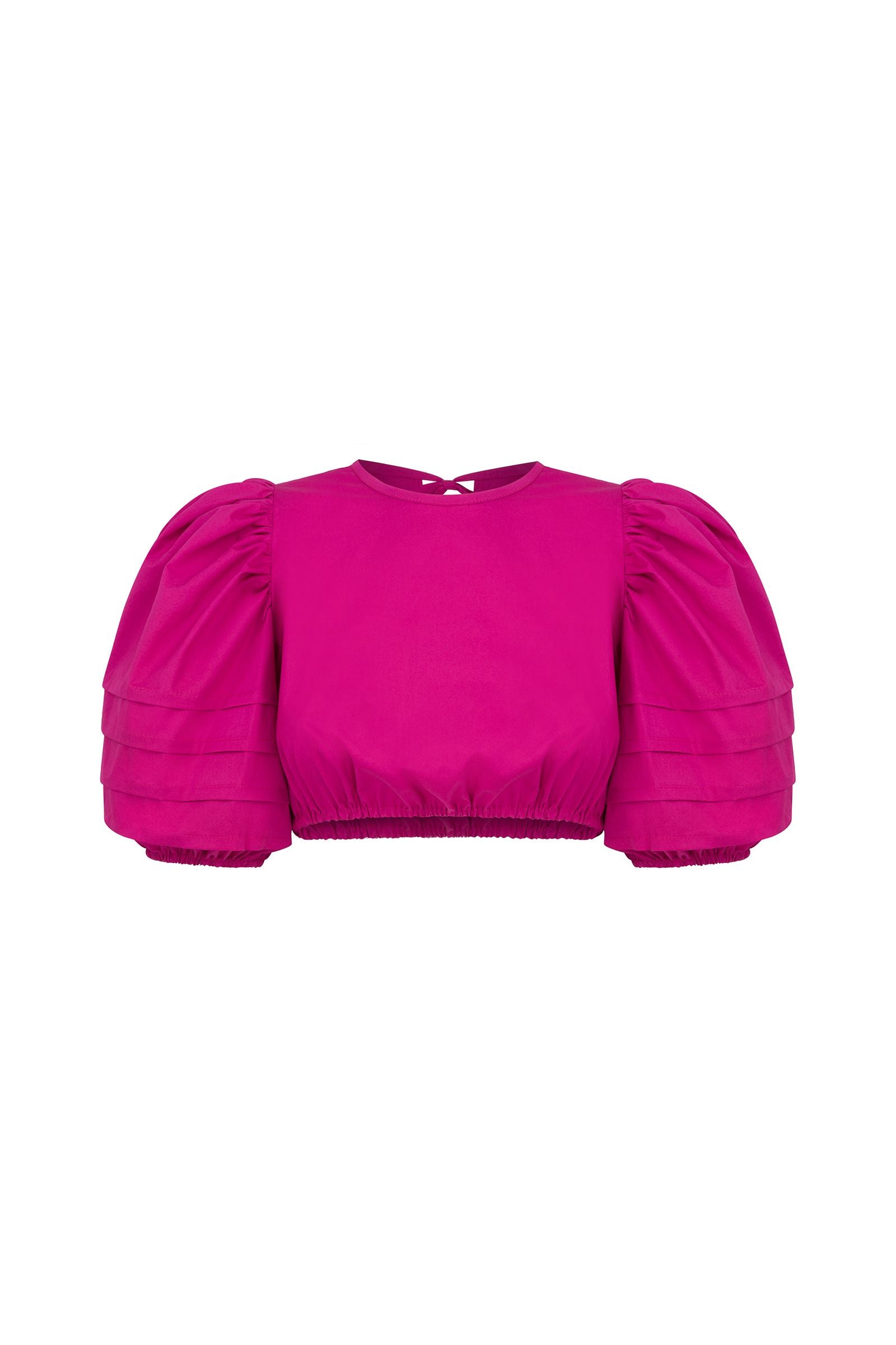 Shop Monica Nera Women's Pink / Purple Mia Top - Pink In Pink/purple
