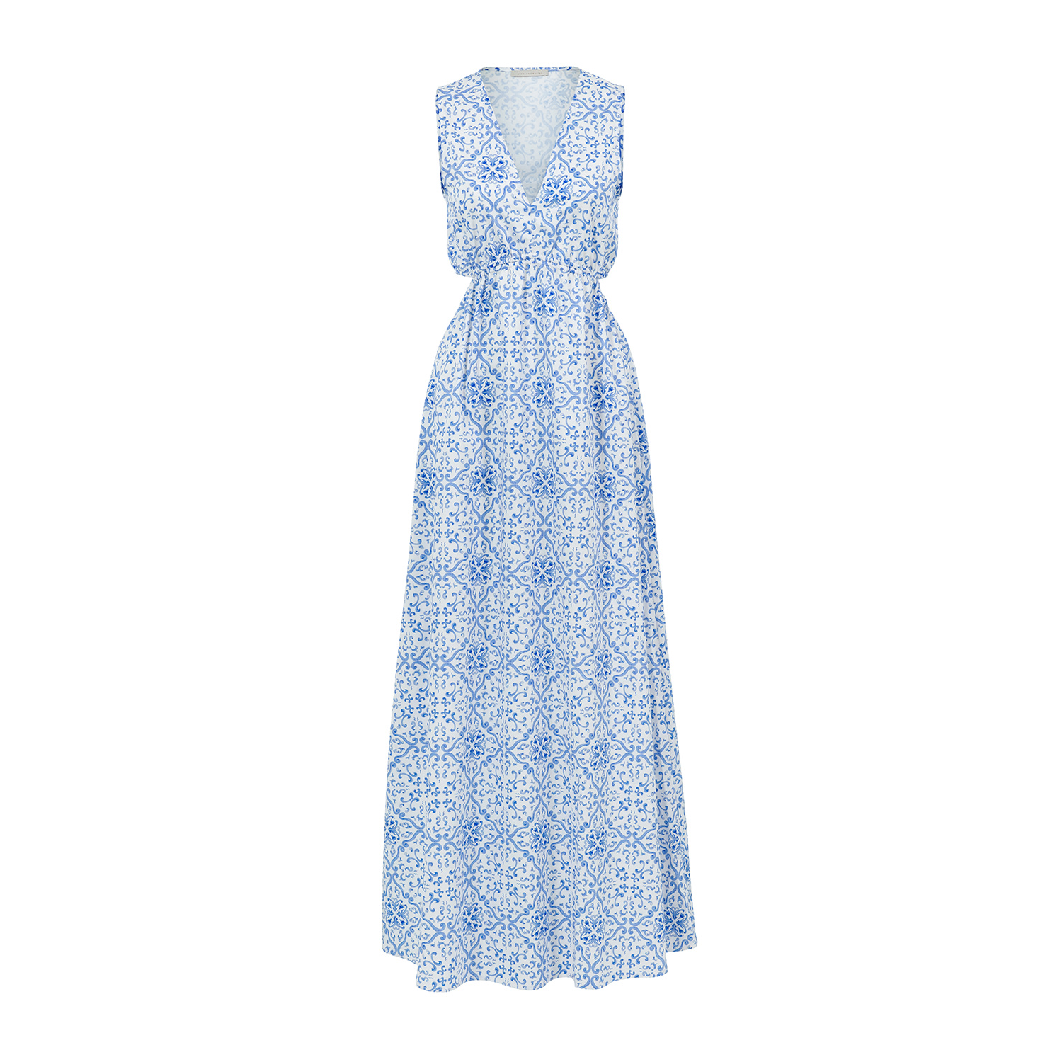 The Etta Collection Women's Augusta Maxi Dress In Blue