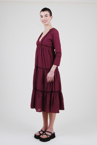 Lo Neel Women's Neutrals / Red Ally Dress