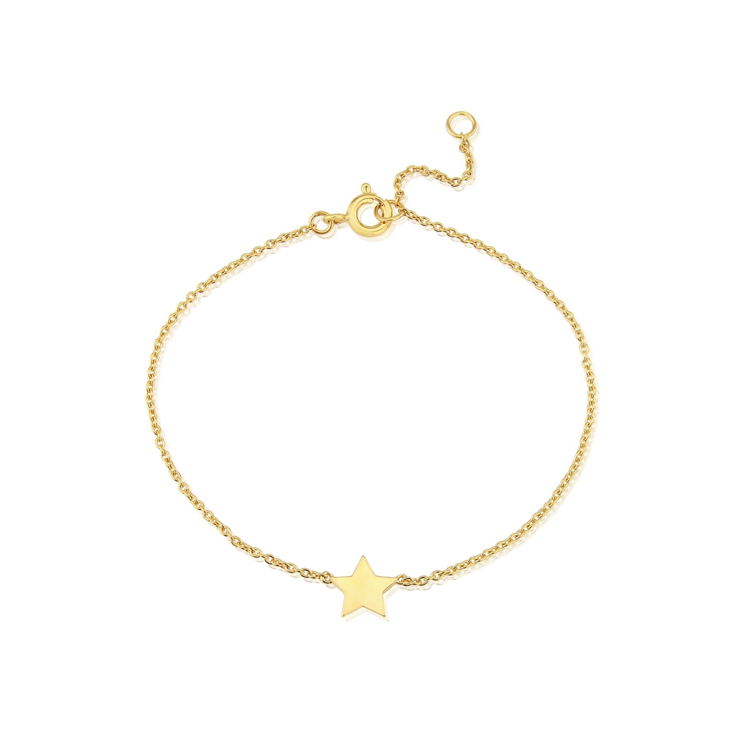 Women’s Soho Yellow Gold Star Bracelet Auree Jewellery