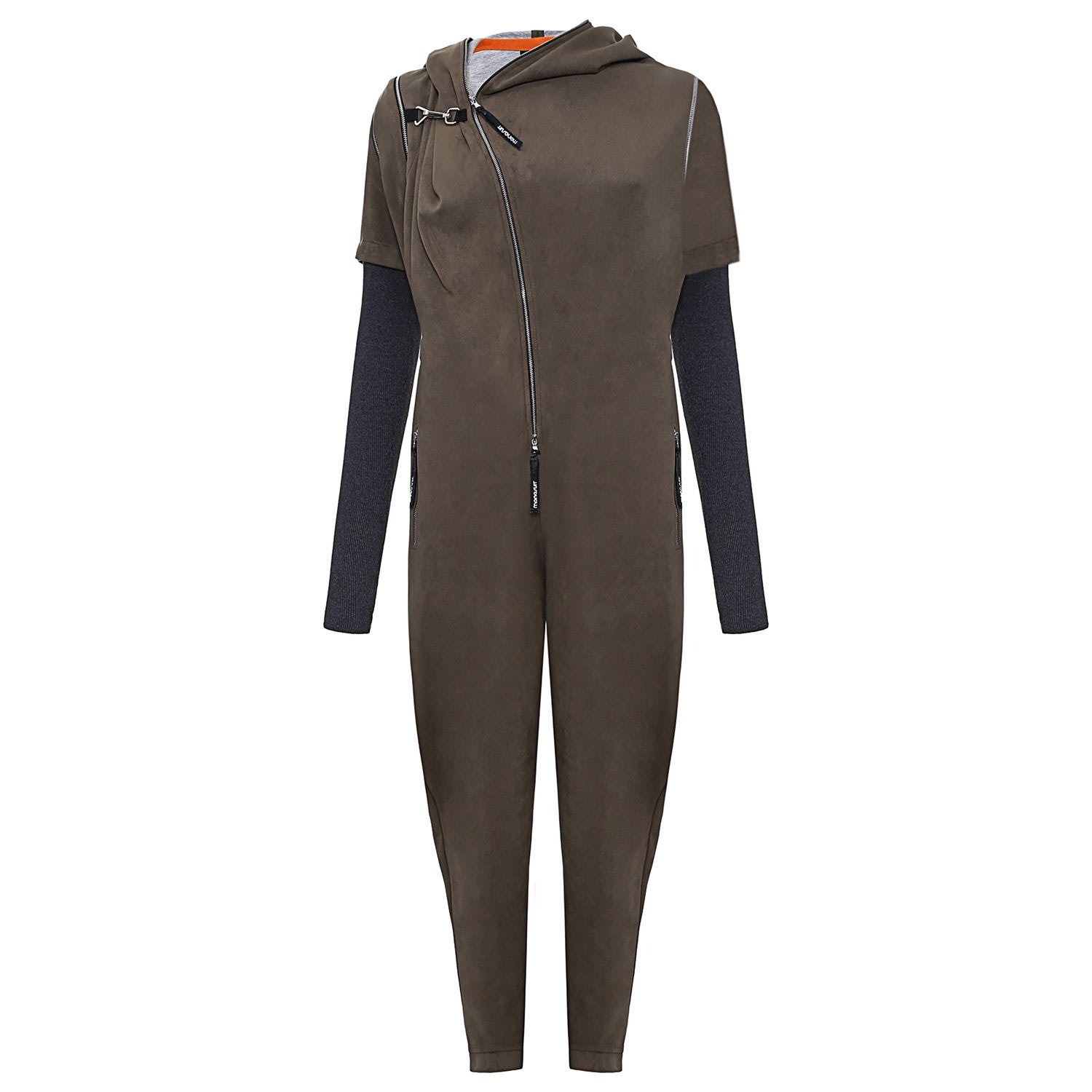 Women’s Gaga Khaki Jumpsuit - Green Medium Monosuit