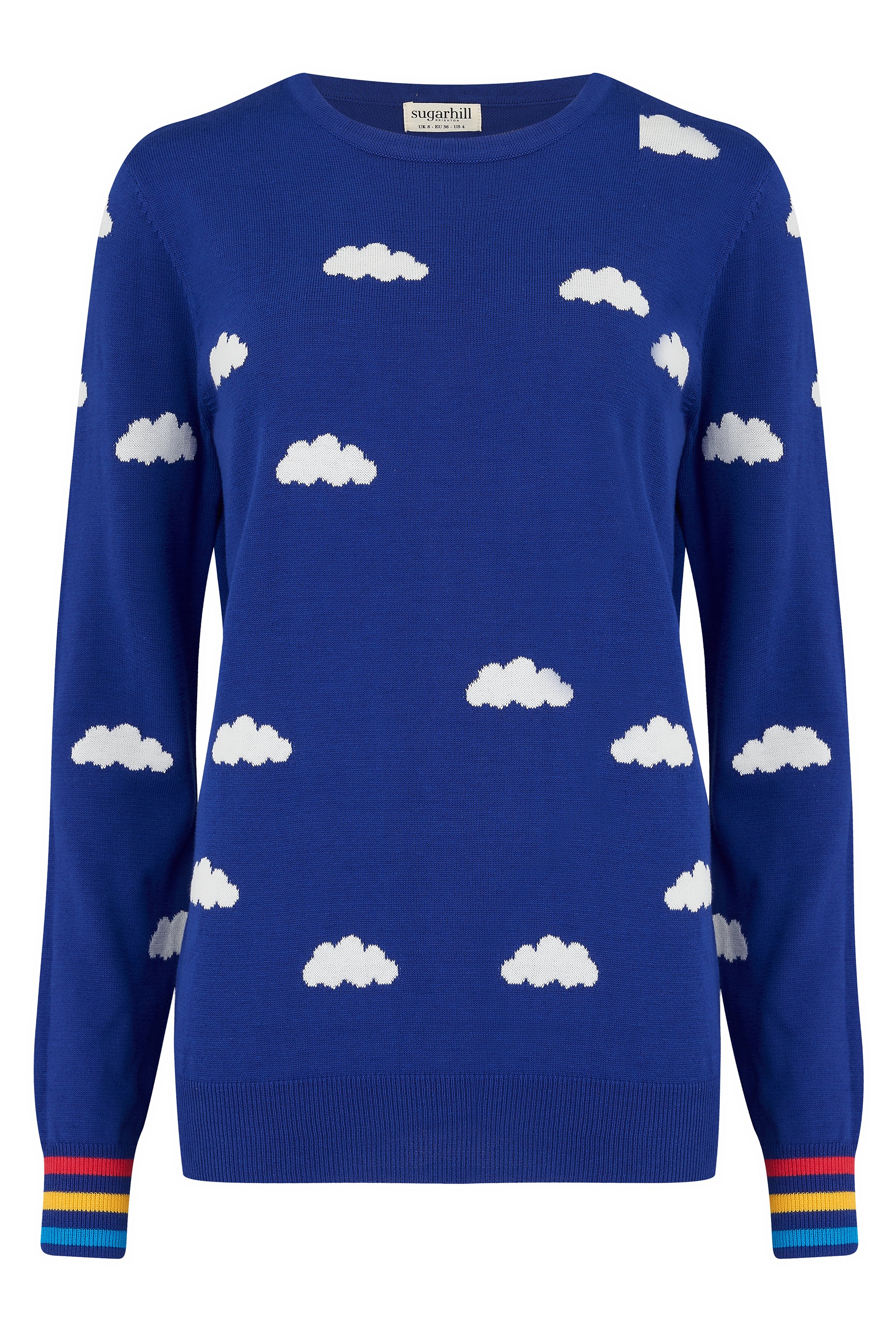 Women’s Rita Jumper Cobalt Blue, Dreamy Days Medium Sugarhill Brighton