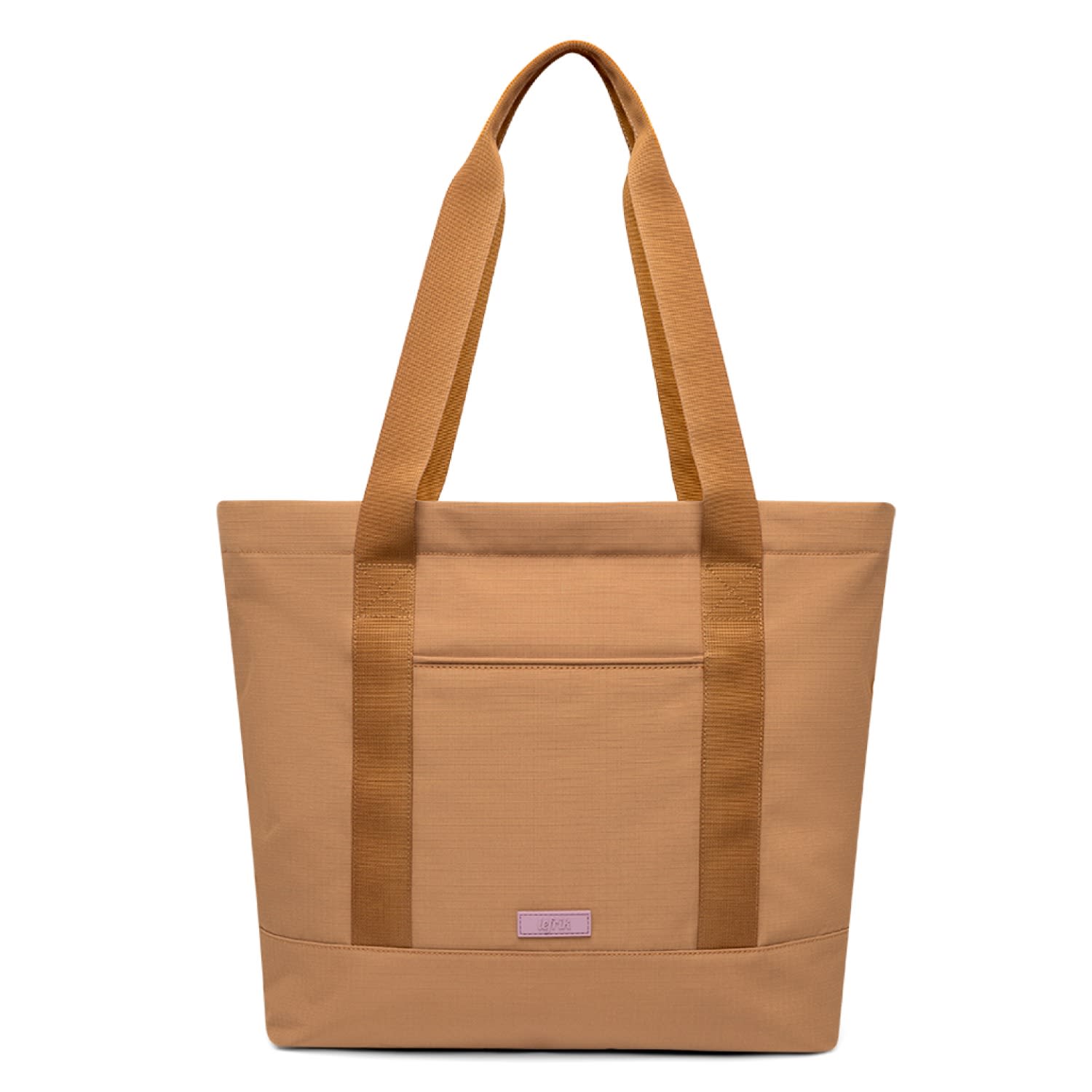 Lefrik Women's Brown Strata Tote Bag Toffee Vandra