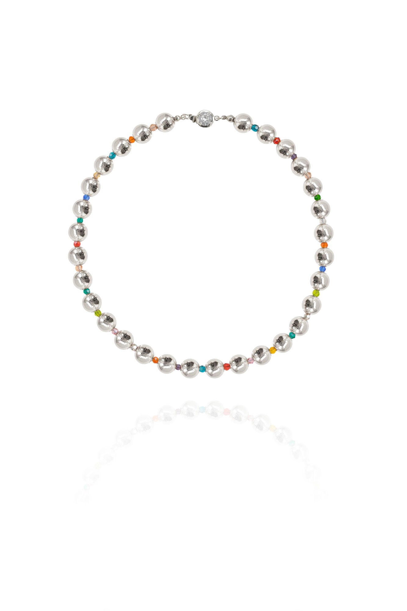 Women’s Ilka Necklace In Silver Sweetness Saule Label