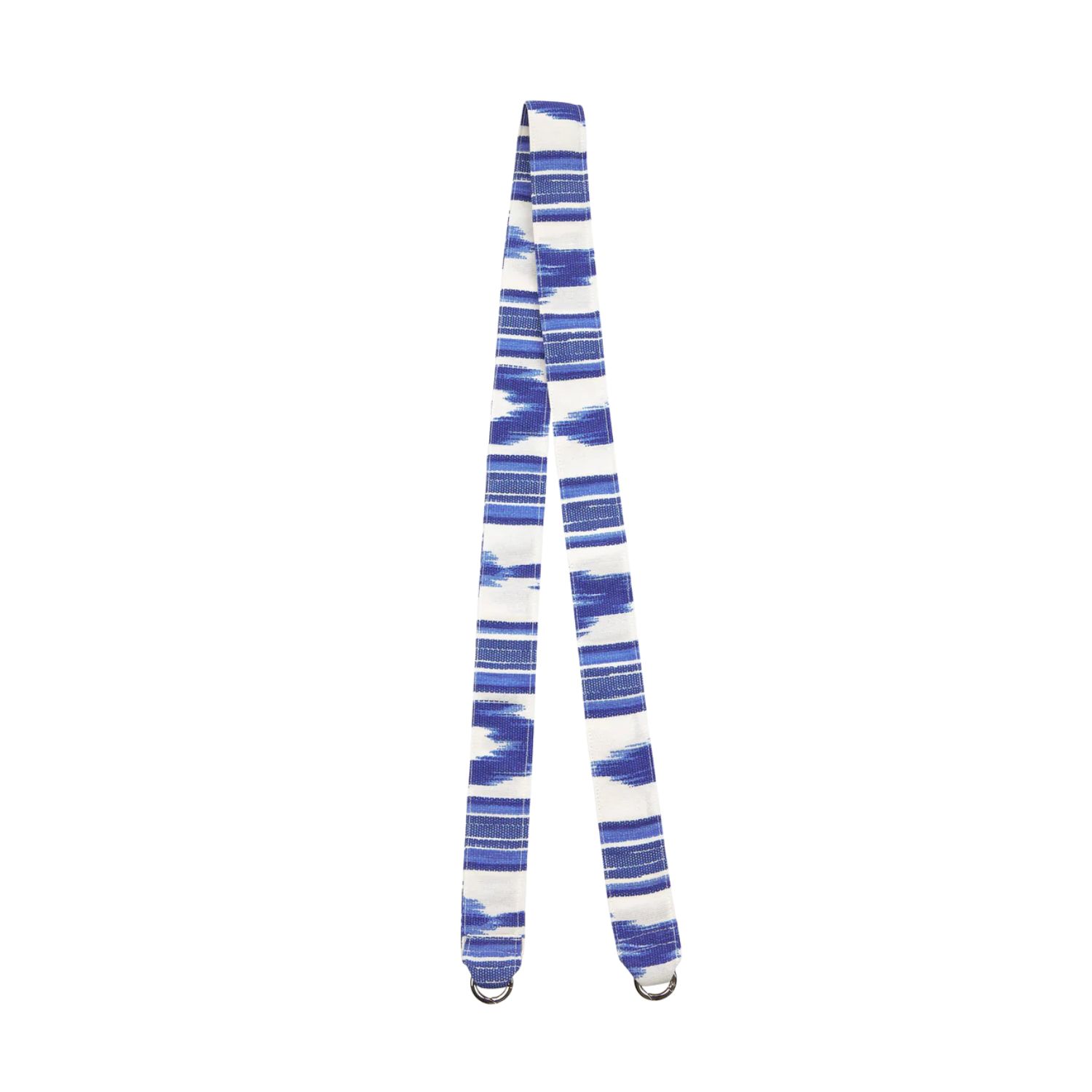 Greymint Blue / White Mallorca Phone Strap In Indigo In Multi