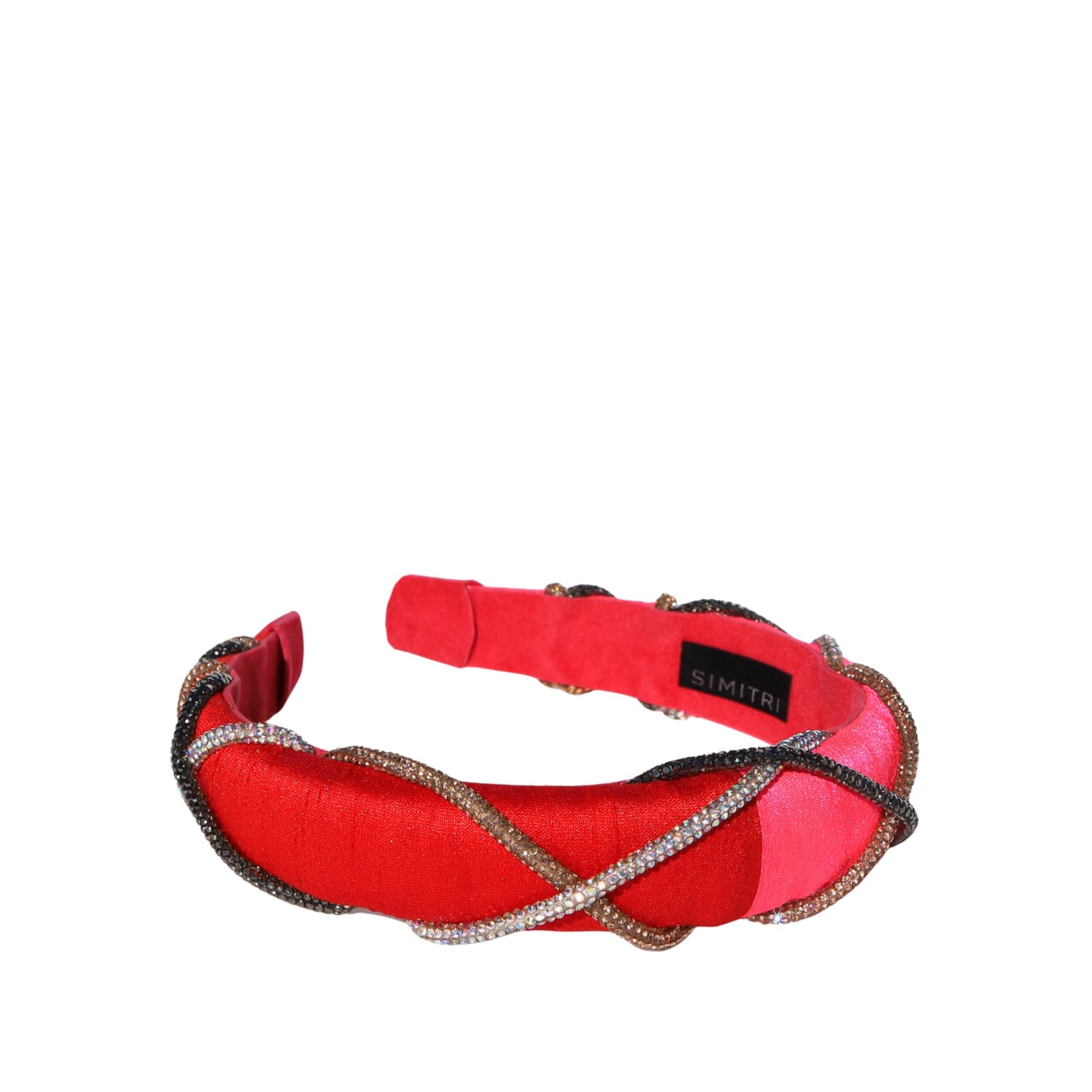 Women’s Red / Pink / Purple Gulaab Knotty Headband Simitri