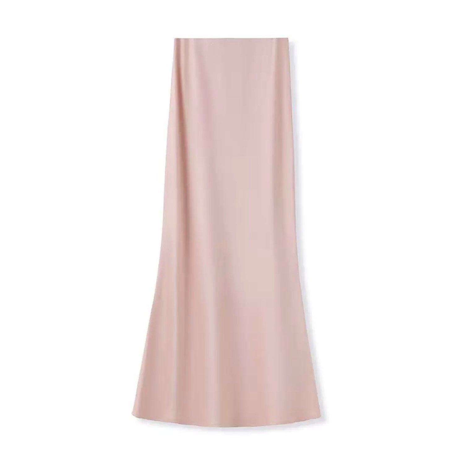 Jiaying Wang Wjy Studio London A-line Light Pink Midi Skirt Goes With Everything In Neutral