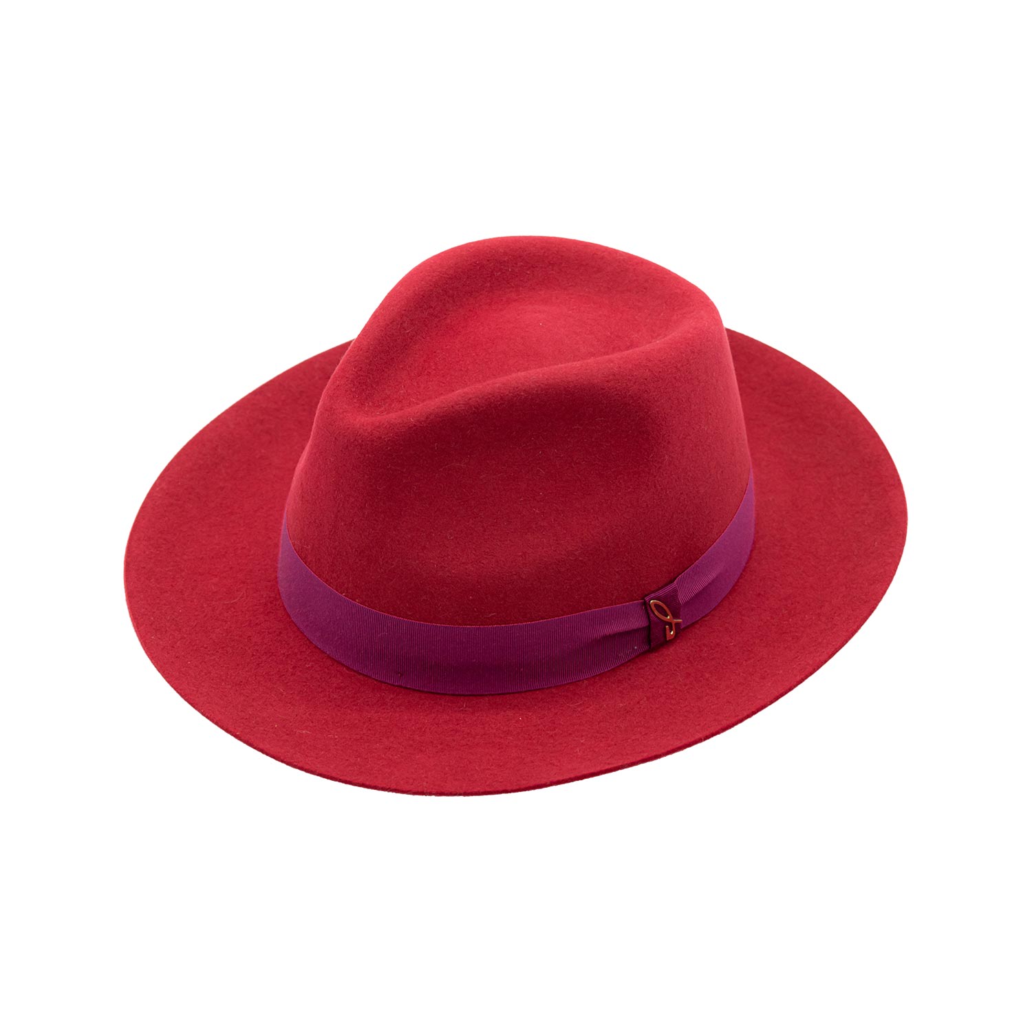 Women's Red Burgundy Lapin Felt Drop Hat | 57Cm | Doria 1905