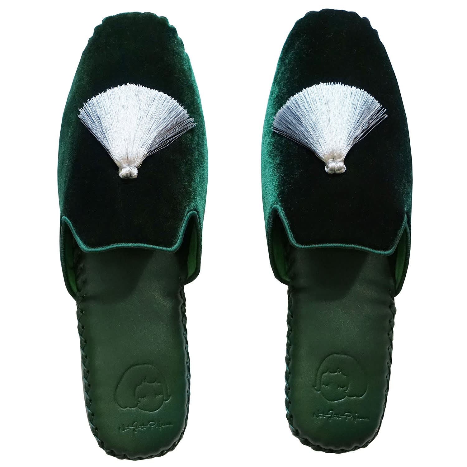 Men’s velvet slipper Celebrate Black Velvet Slipper (Men) main image 2