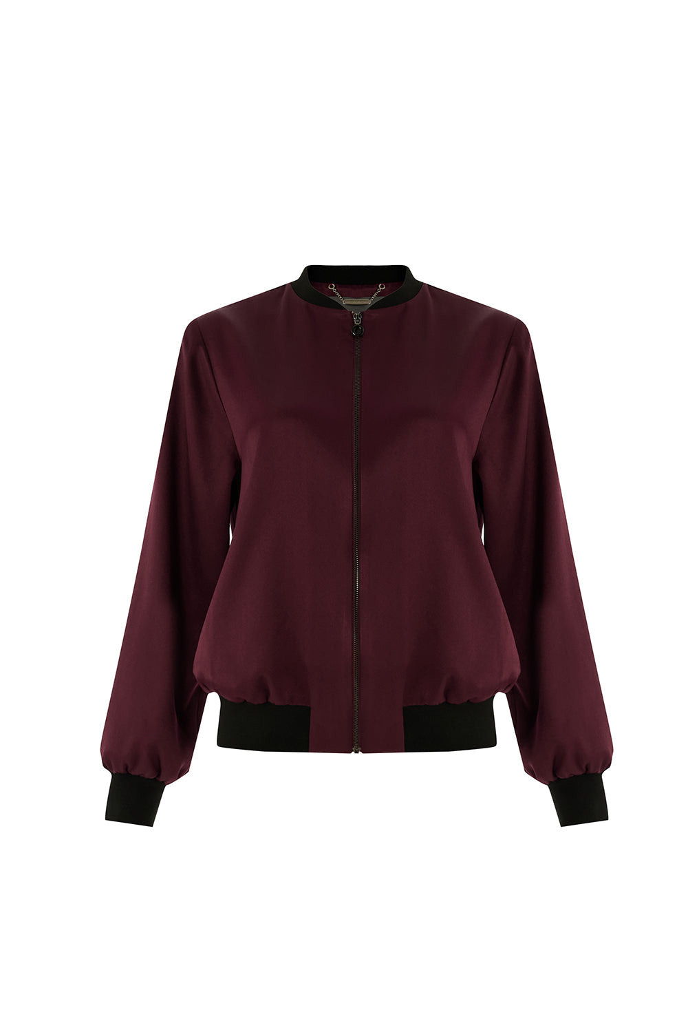 Women's Lacey Bomber Jacket - Red | Medium | Exquise