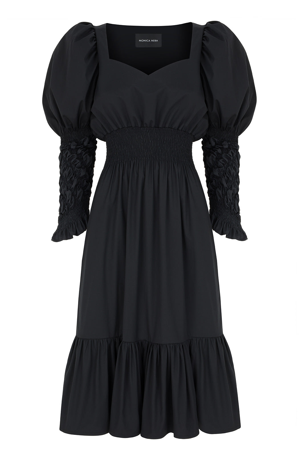 Women’s Blair Dress - Black Extra Small Monica Nera