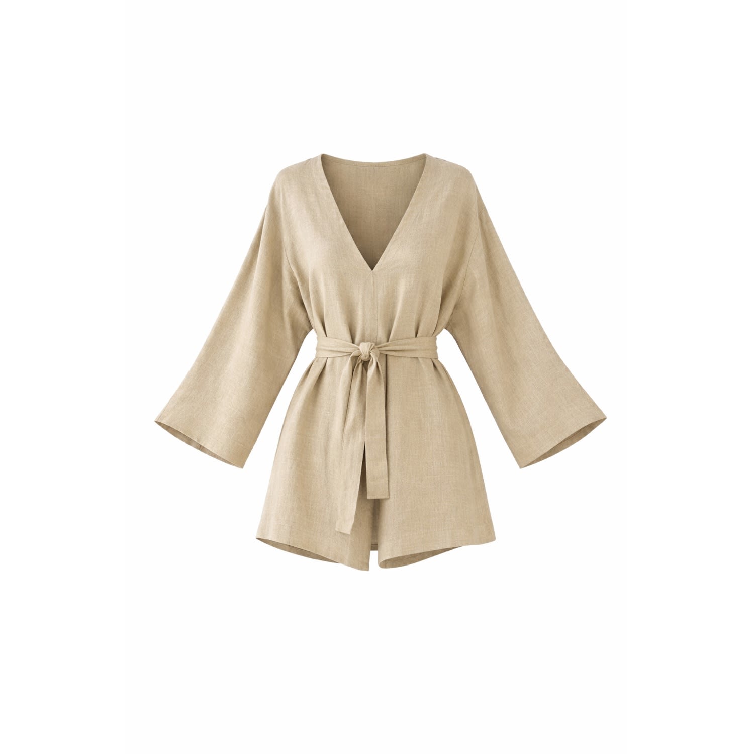 W.two Women's Green The Village Kimono In Sage In Neutral