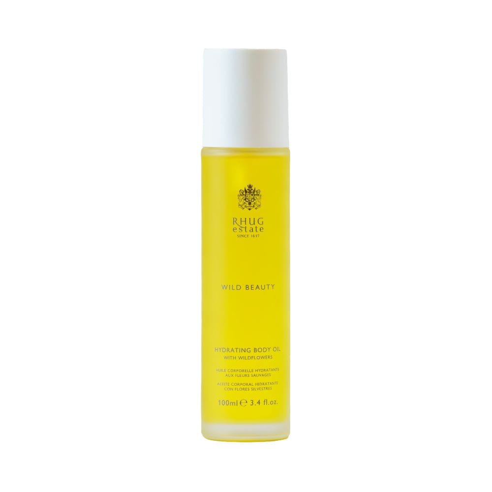 Neutrals Hydrating Body Oil With Wildflowers | One Size | Rhug Wild Beauty
