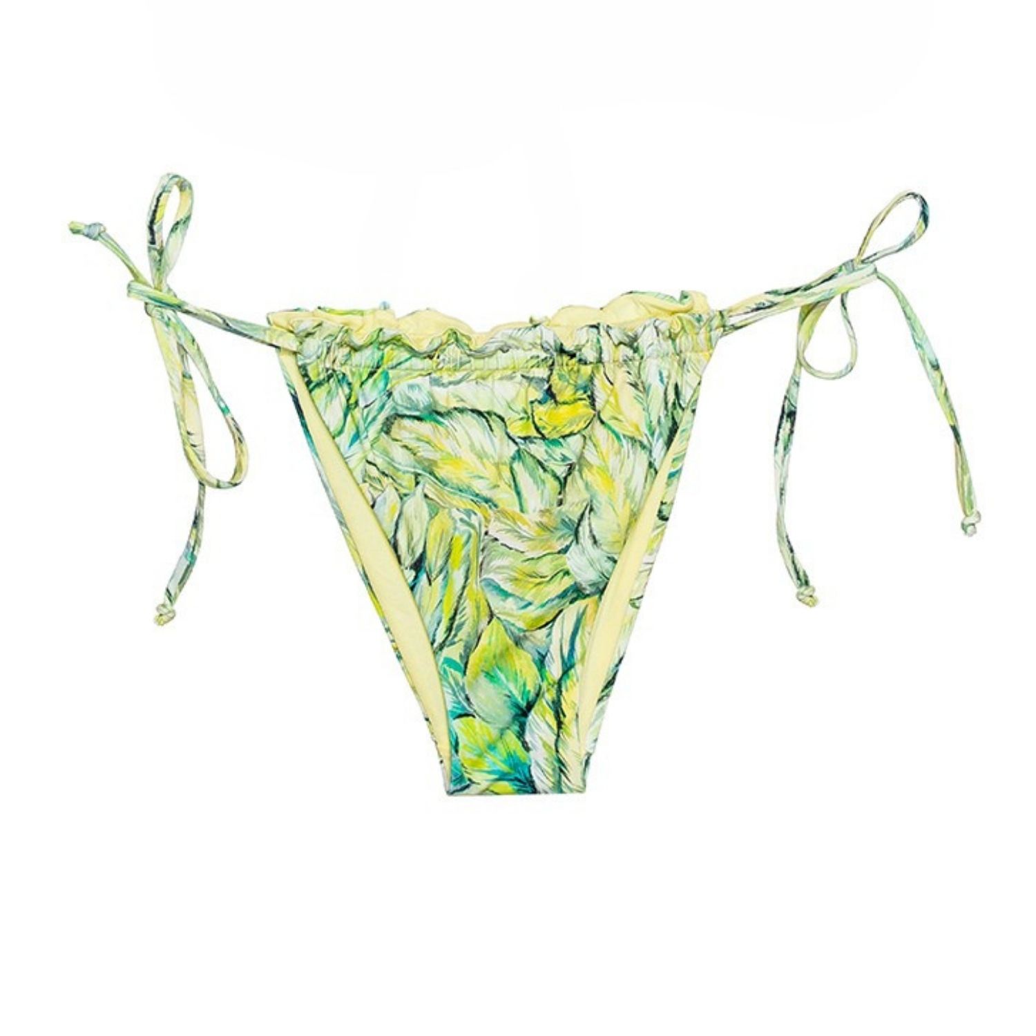 Women's Green Anka Bikini Bottom | Small | Heliophilia