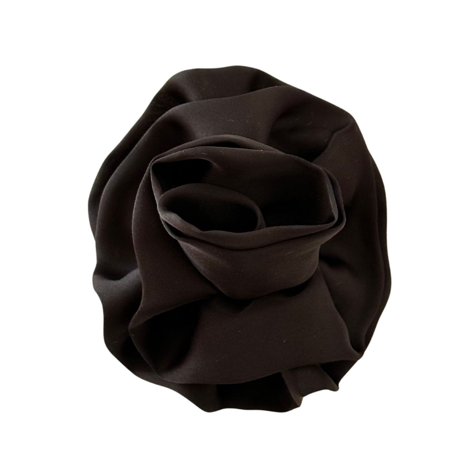 Sylki Women's Flower Hair Clip - Black In Black