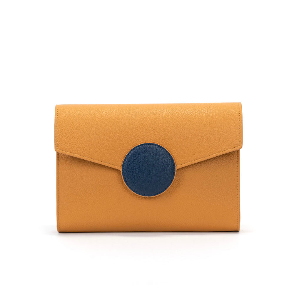 Campo Marzio Roma 1933 Women's Yellow / Orange Phoebe Clutch Bag Yellow