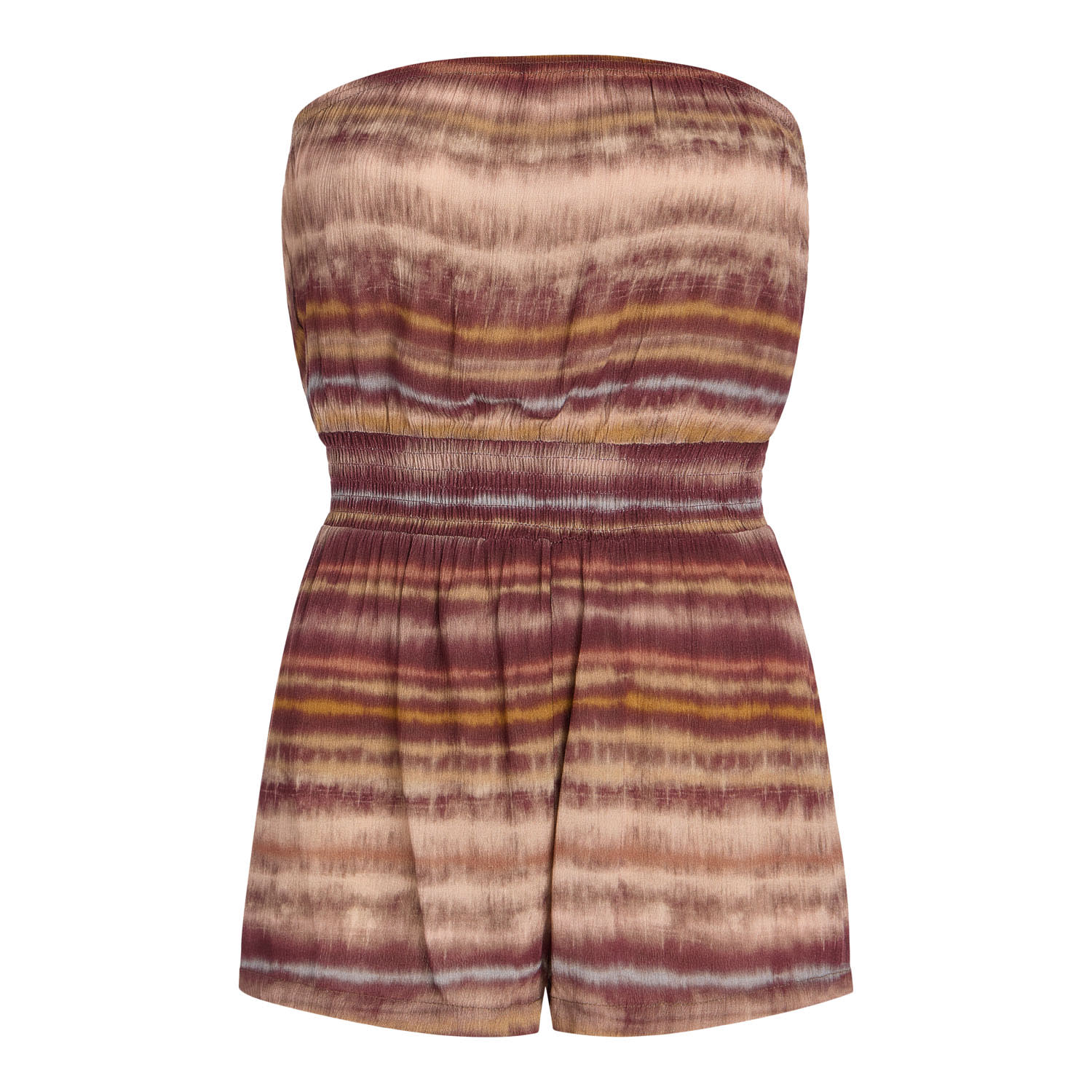Marlei Women's Red / Brown Rae Romper In Multi