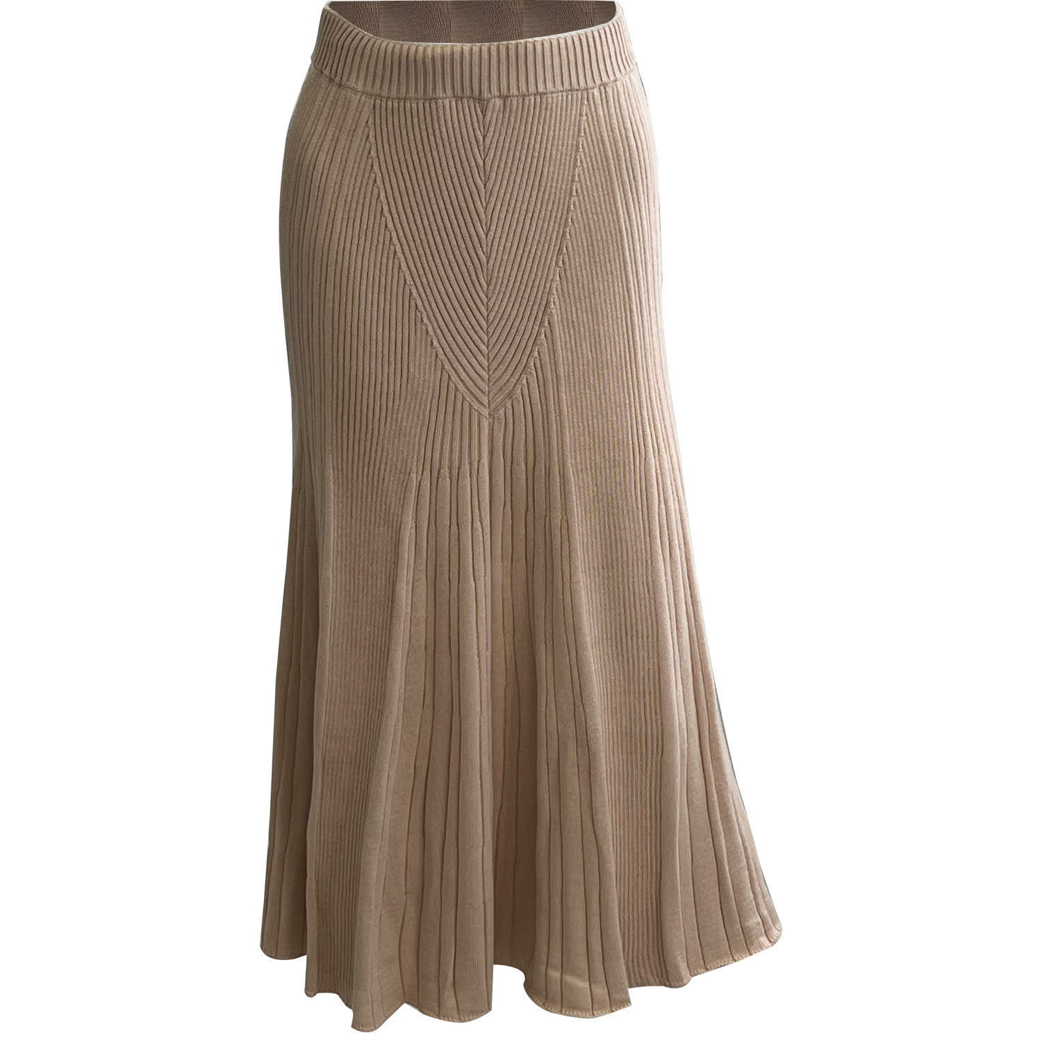 Women’s Neutrals A-Line Midi Skirt Ariel S/M 25 Union