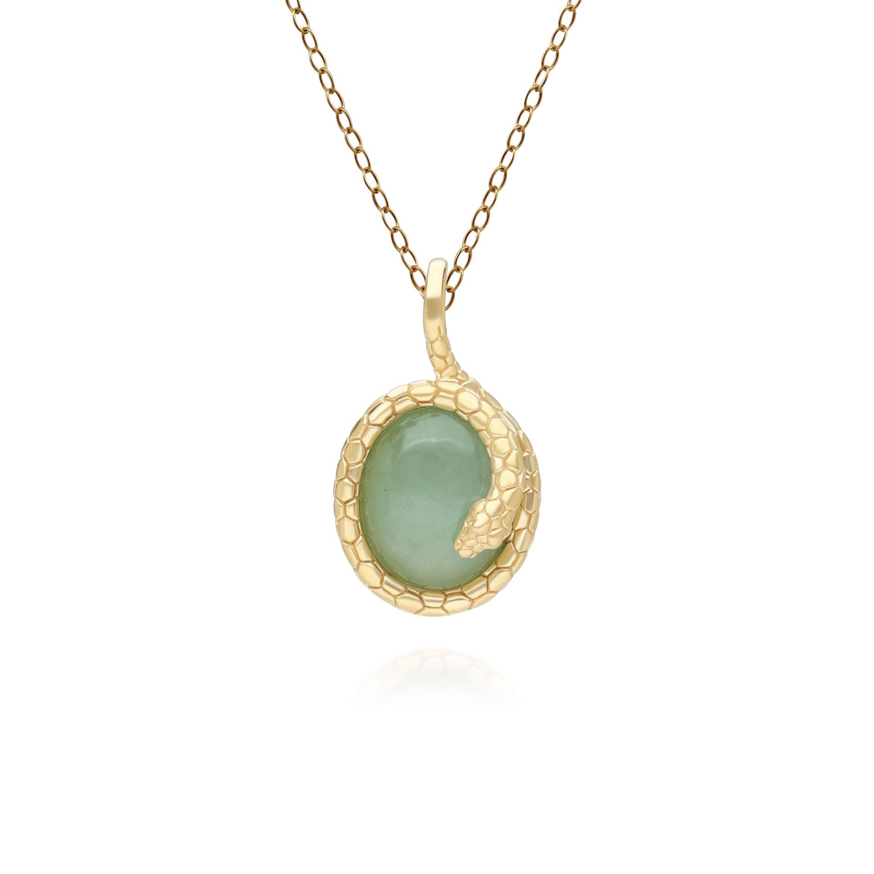 Jade snake necklace best sale