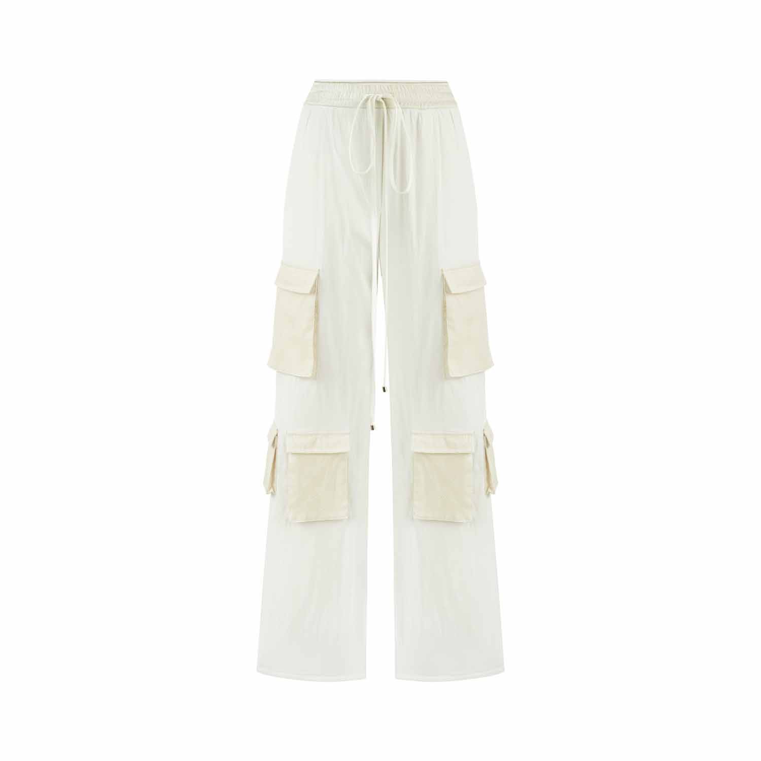 Saint Ones Women's White Zephyr Pants