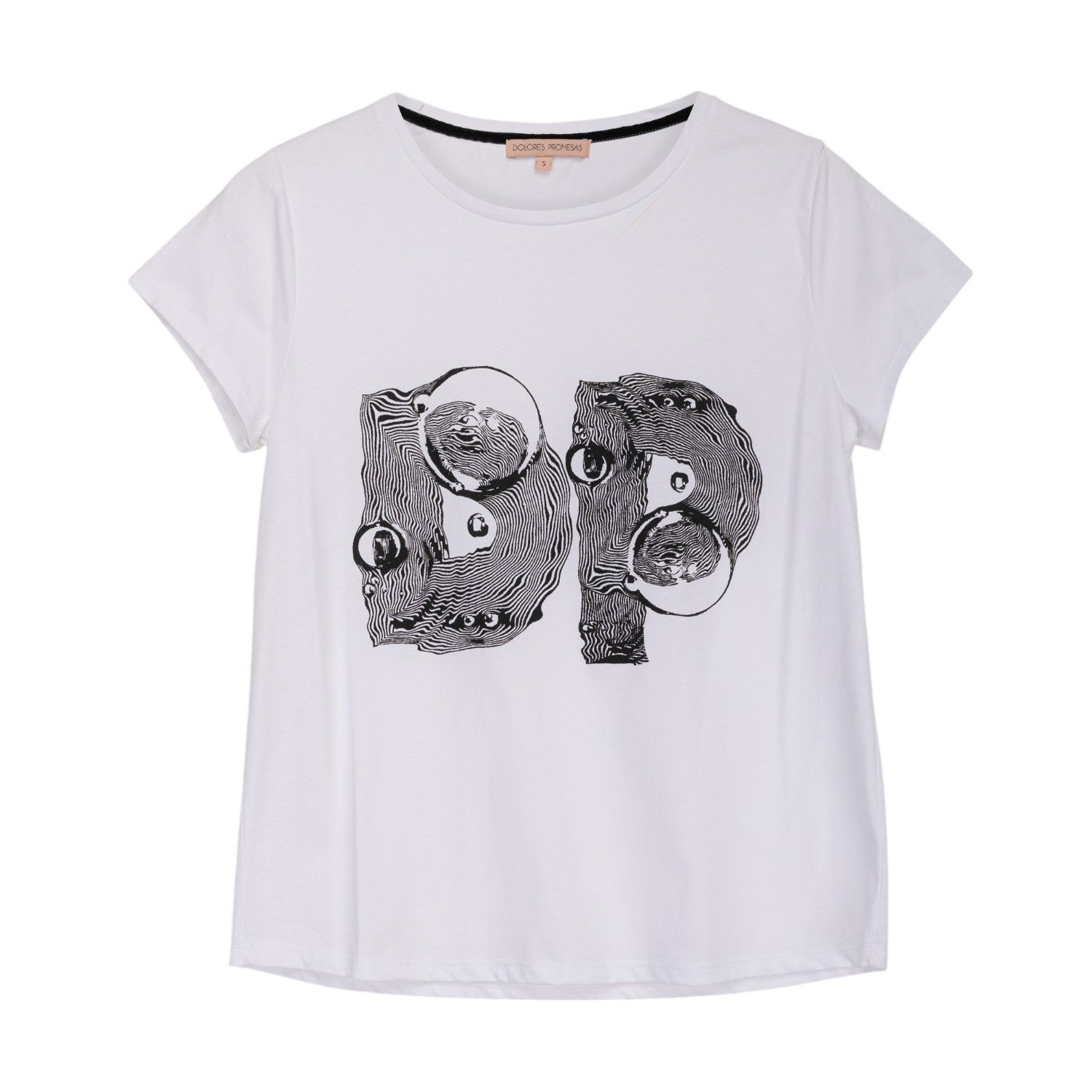 Dolores Promesas Women's Vibrant White T-shirt In White