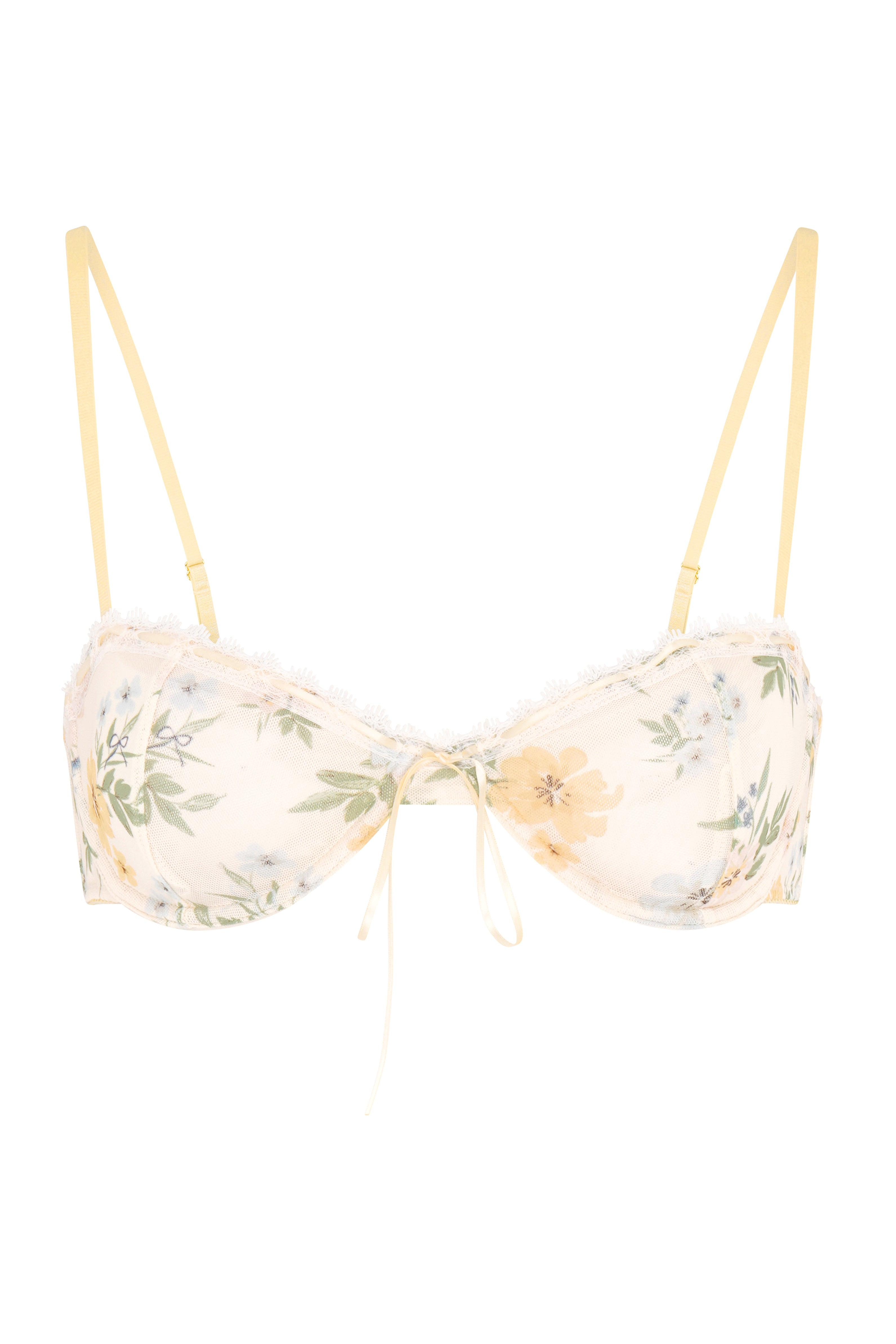 Wild Lovers London Women's Yellow Luna Bra In Multi