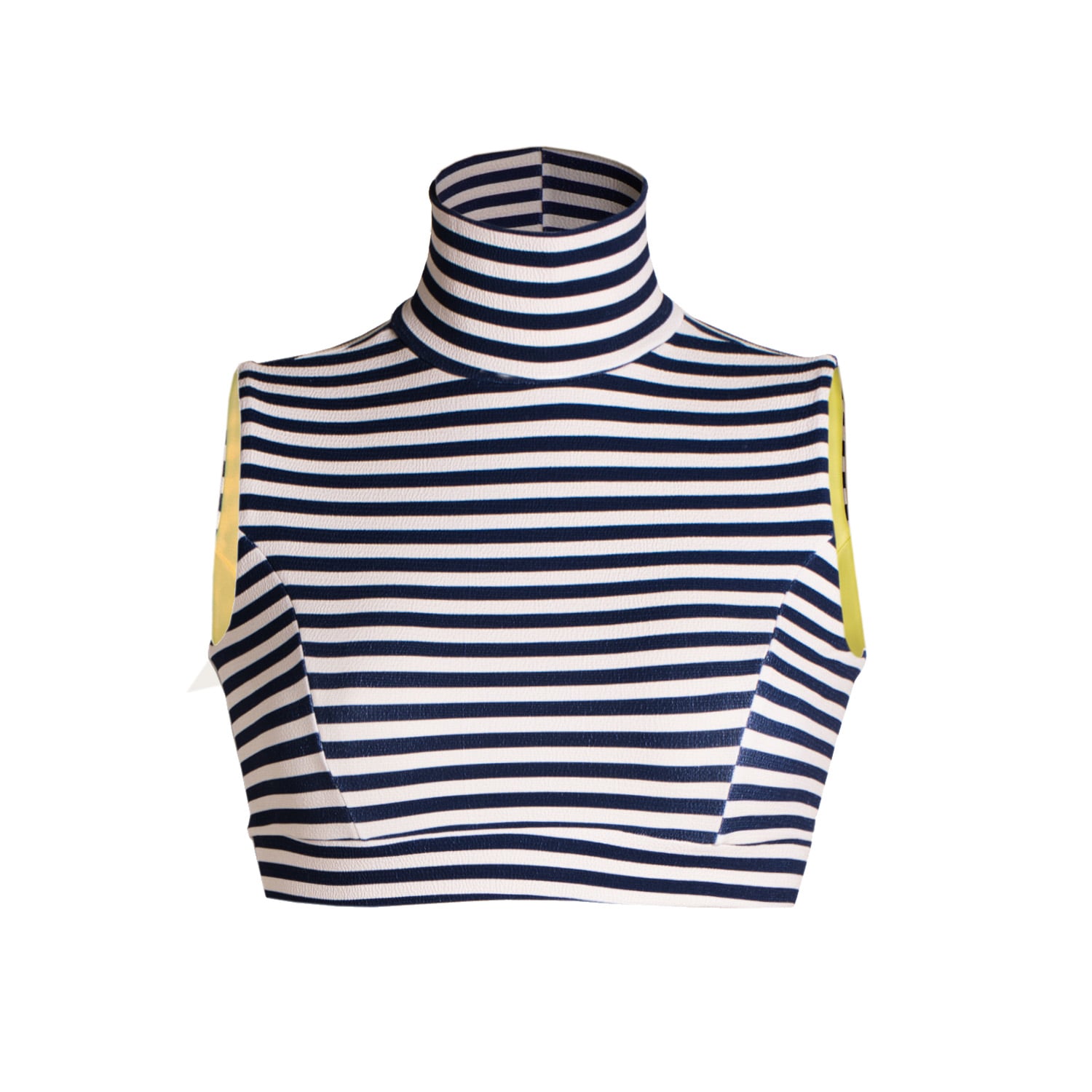 Sishawaii-secret Island Swimwear Women's Blue / White Surfing Queen Swim Top In Navy Stripe In Blue/white