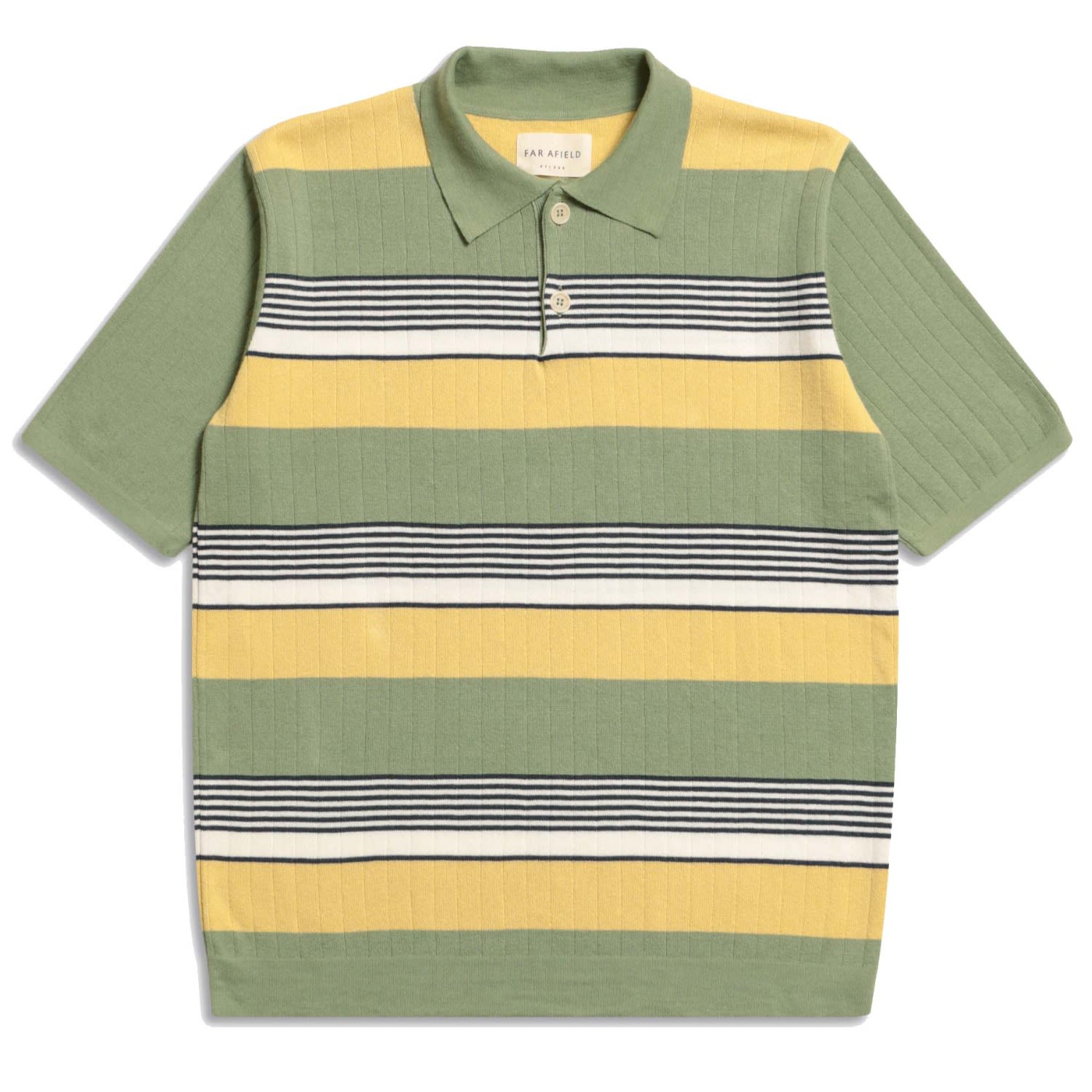 Men’s Leroy Polo - Gatto Stripe Small Peraluna