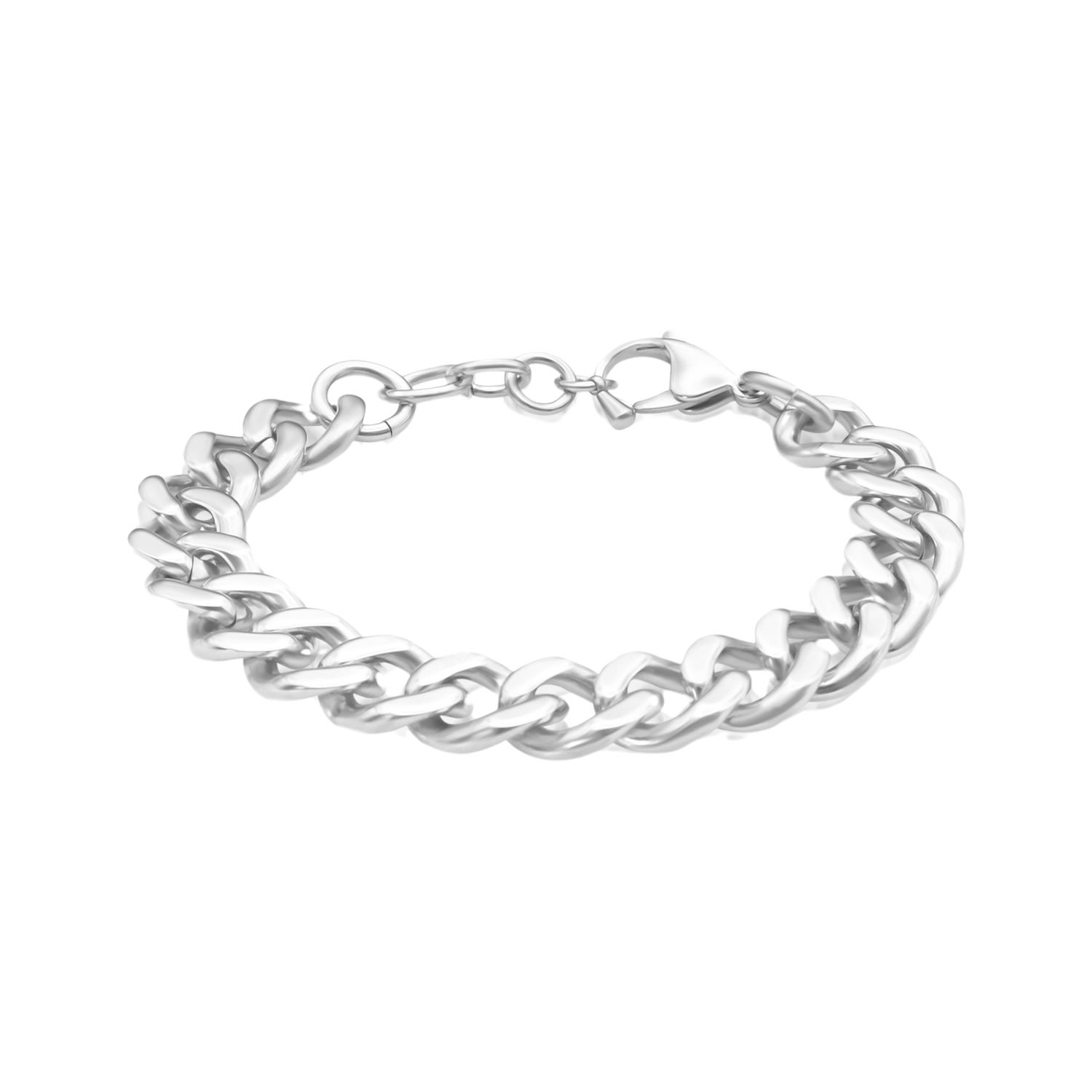 Women’s Giselle - Bold Cuban Chain Bracelet Silver La CÃ´te Club