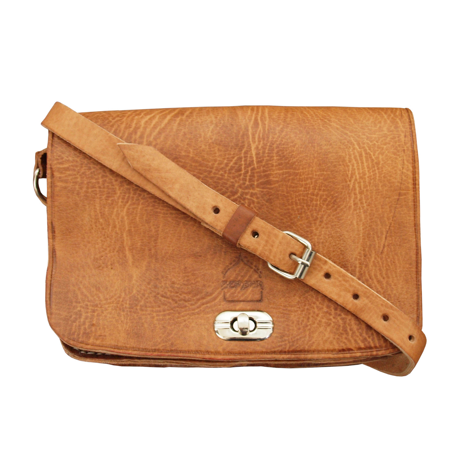 Berber Leather Women's Neutrals / Brown The Kenitra Cross-body Bag In Tan