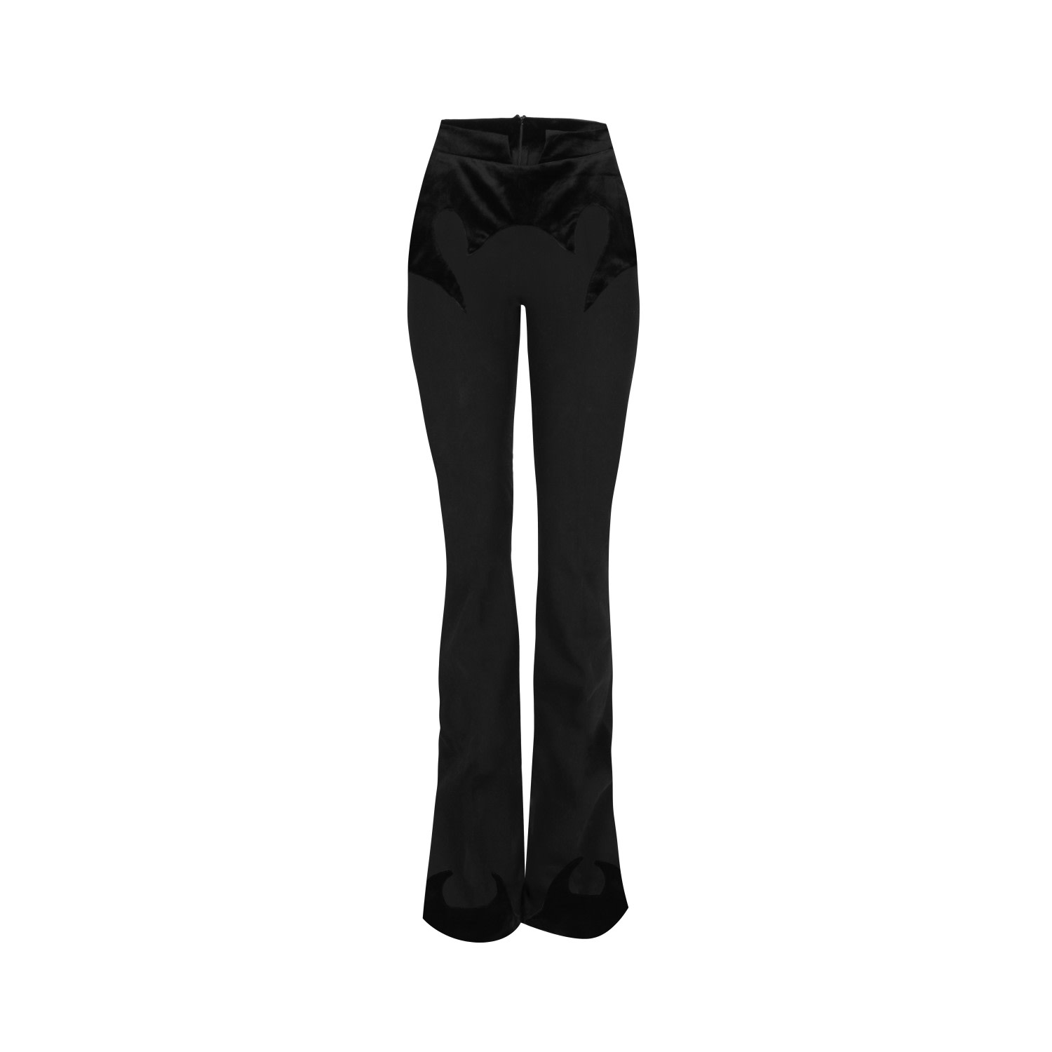 Women’s So Fierce Velvet Black Pants Extra Large Luciana Balderrama