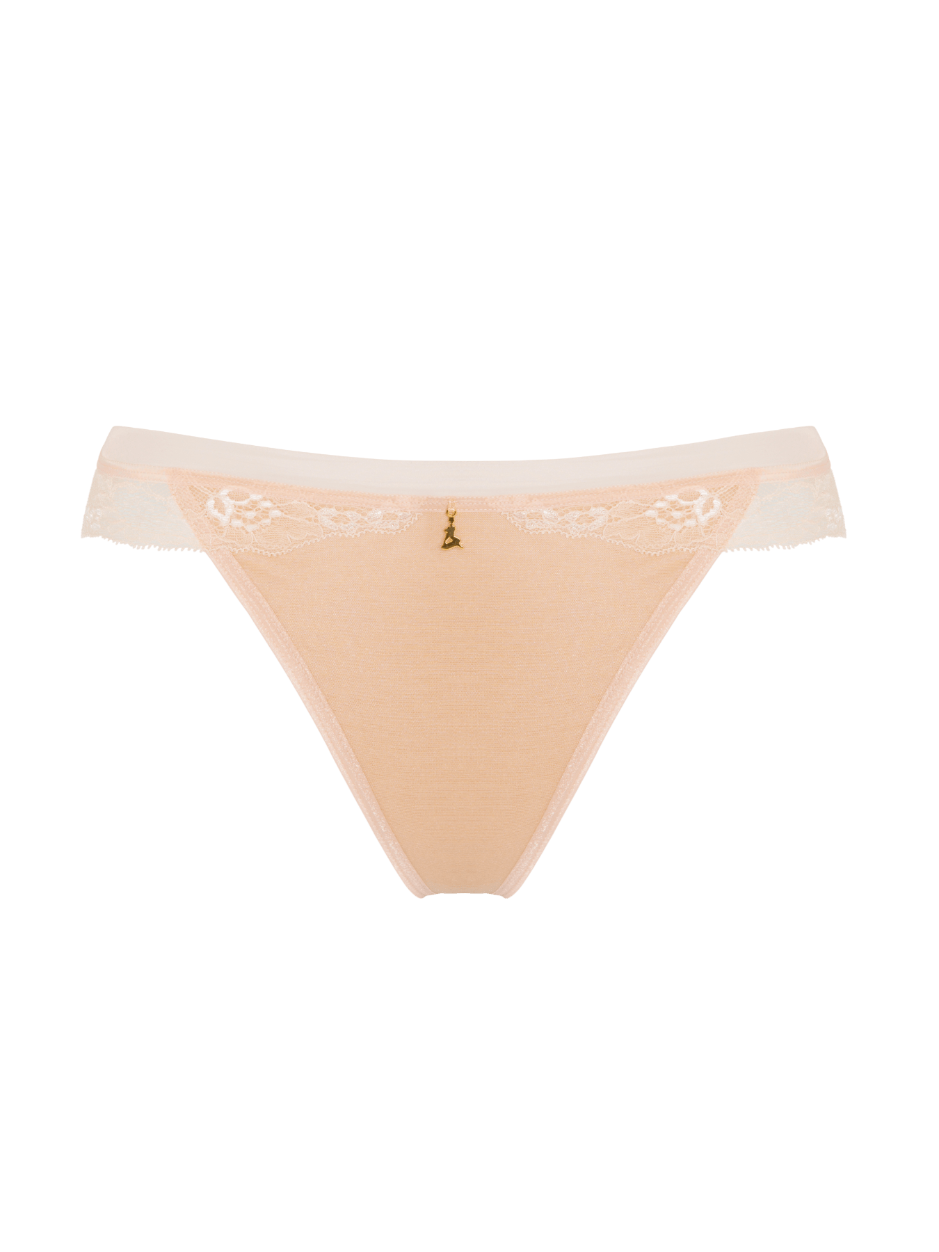 Bonbon Lingerie Women's Neutrals Angelina Thong Nude In Brown