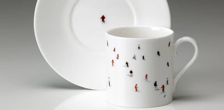 Skier Small Tea Pot – DEDE JOHNSTON DESIGN