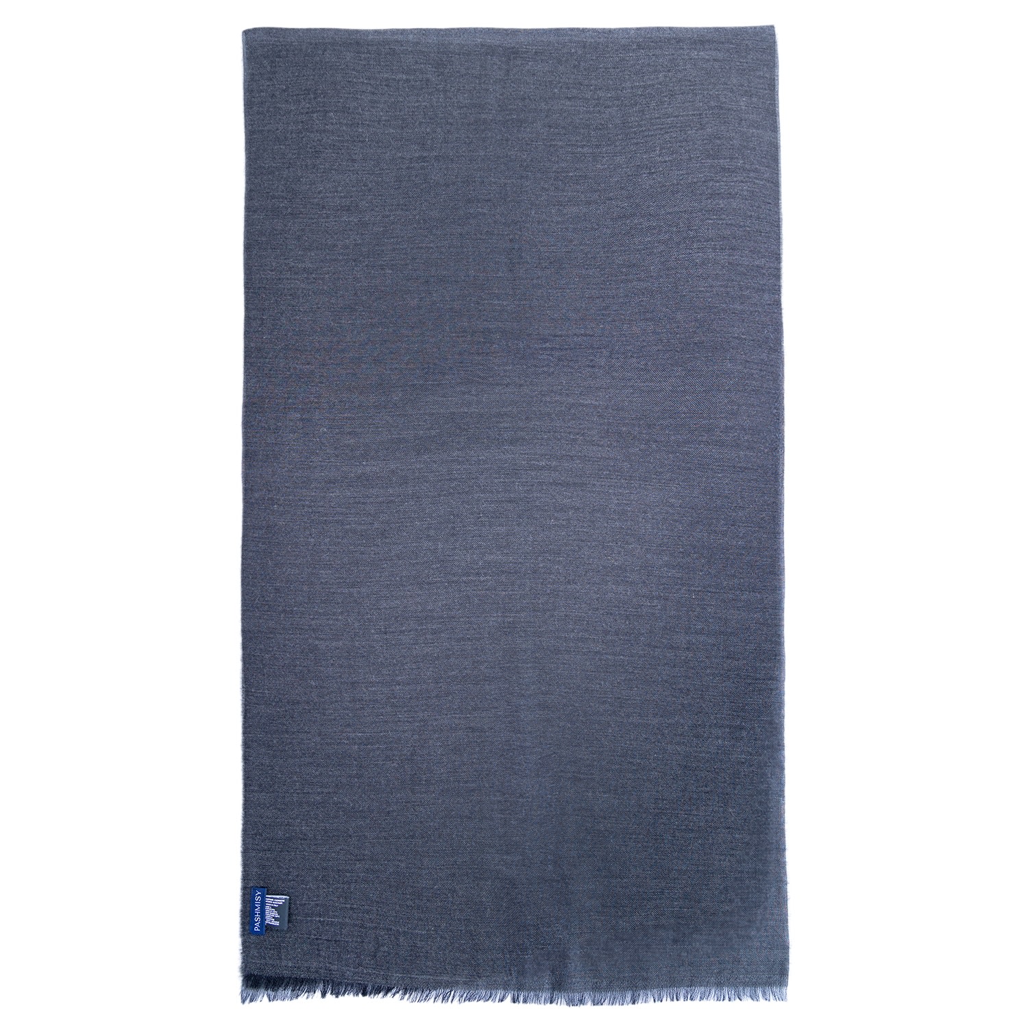 Pashmisy Women's Soft Grey Cashmere Shawl