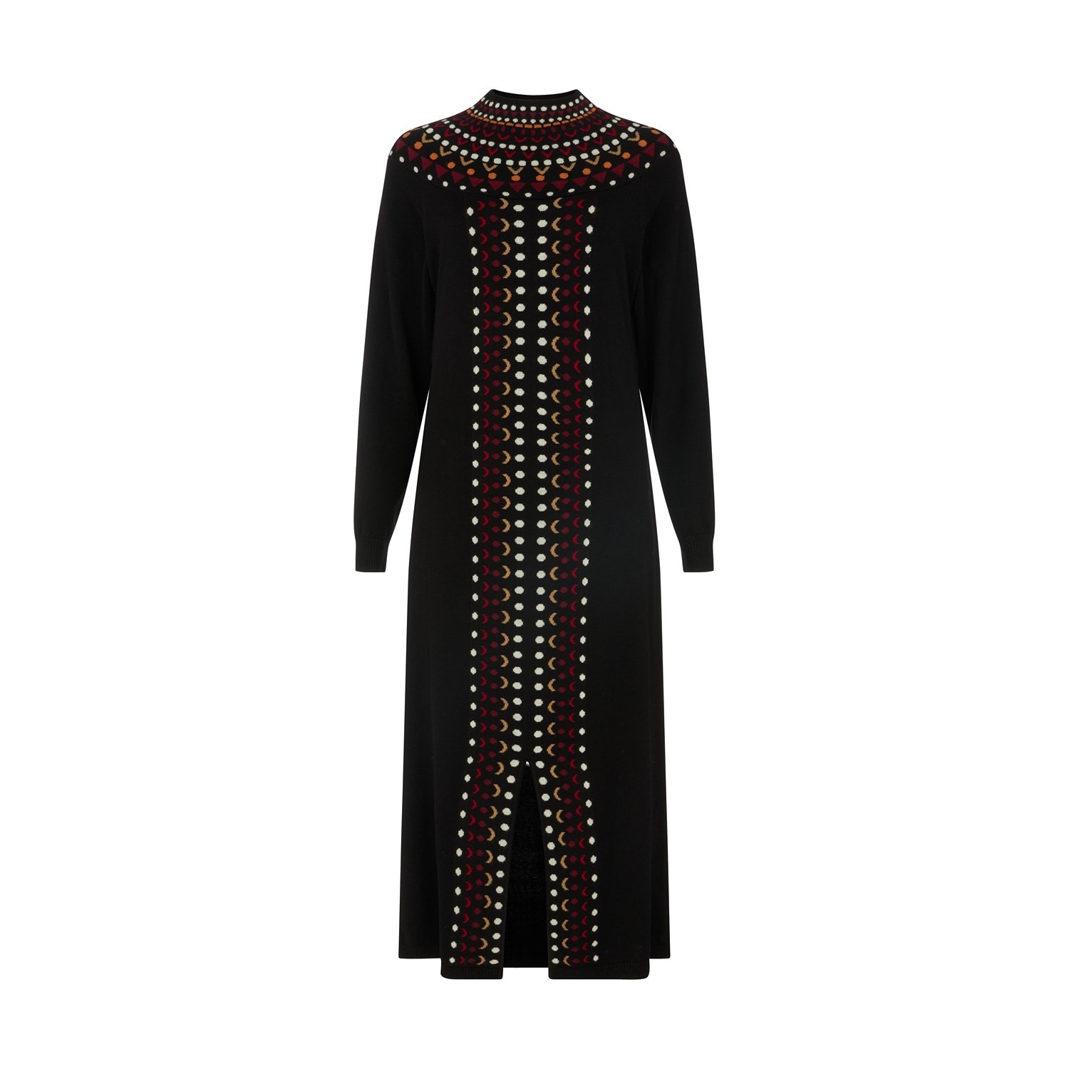 Raffya Women's Jethro Geometric Printed Maxi Dress In Black In Black