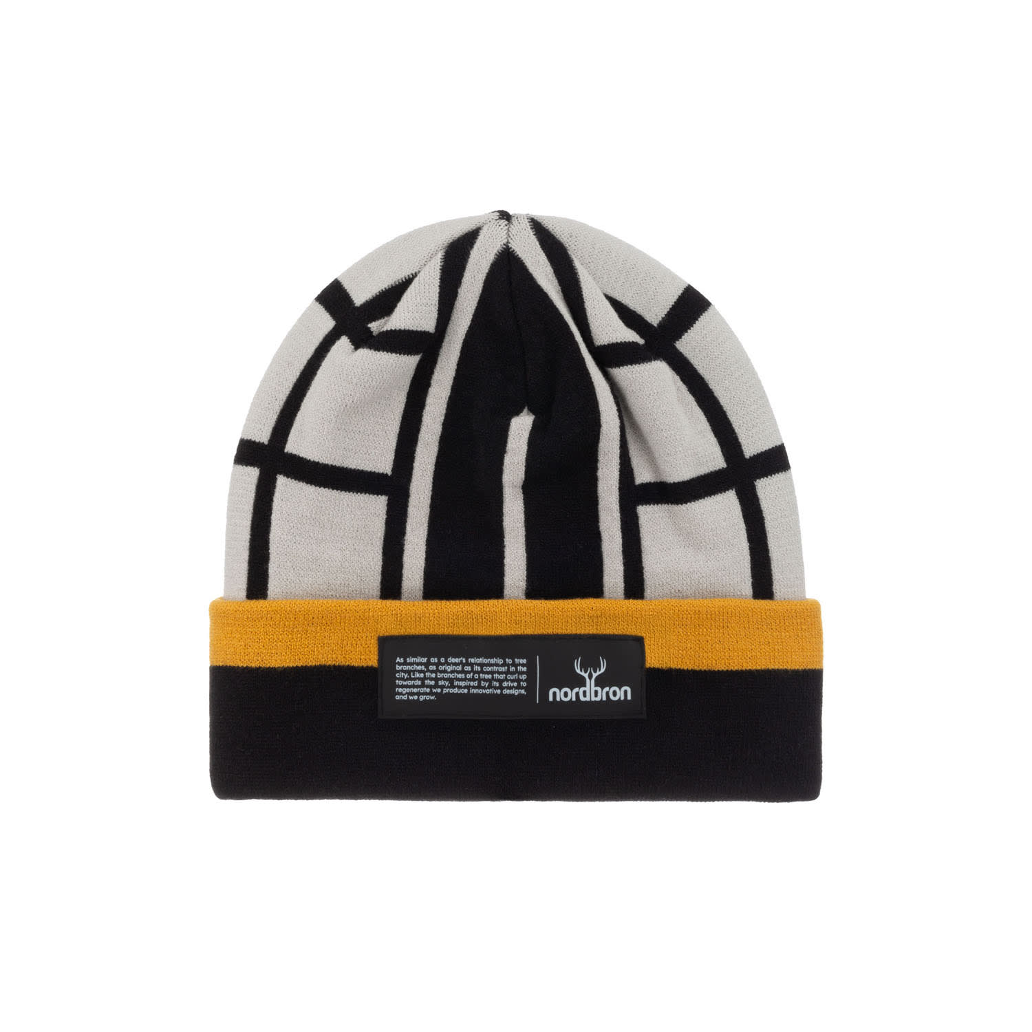 Nordbron Men's Brophy Black Beanie