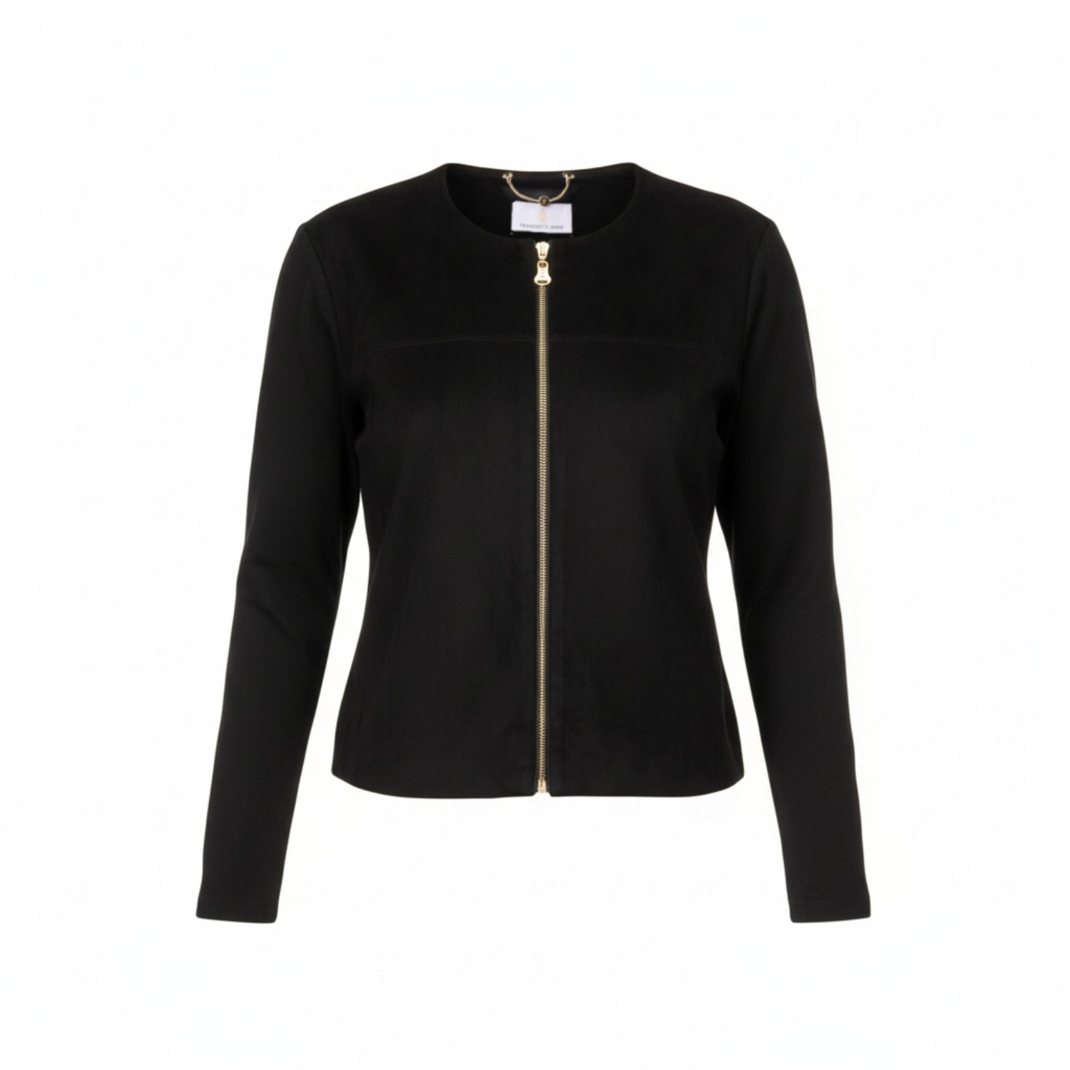 Women's Gianella Black Suedette Jacket | Small | Franchetti Bond
