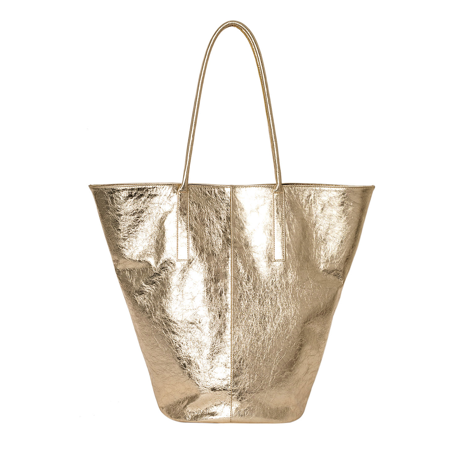 Laura Olaru Women's Esmee Gold Leather Shopper Bag In Gold