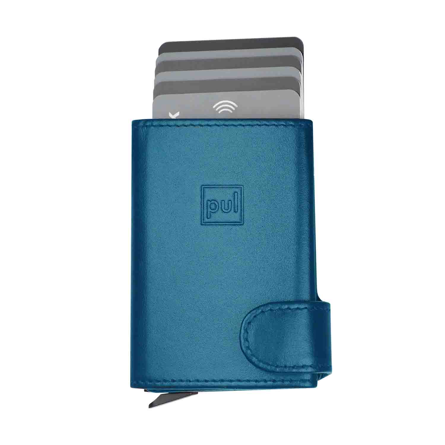 Men’s Pularys Rfid Wallet - Oxford Style In Blue Colour