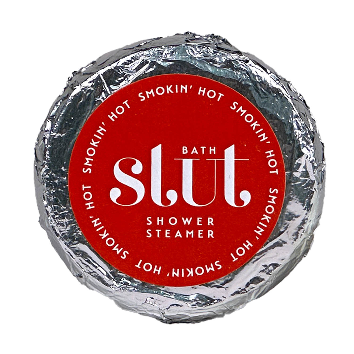 Red Aromatic Shower Steamers - Ten-Pack - Smokin’ Hot - Jasmine Bergamot Sandalwood Bath Slut