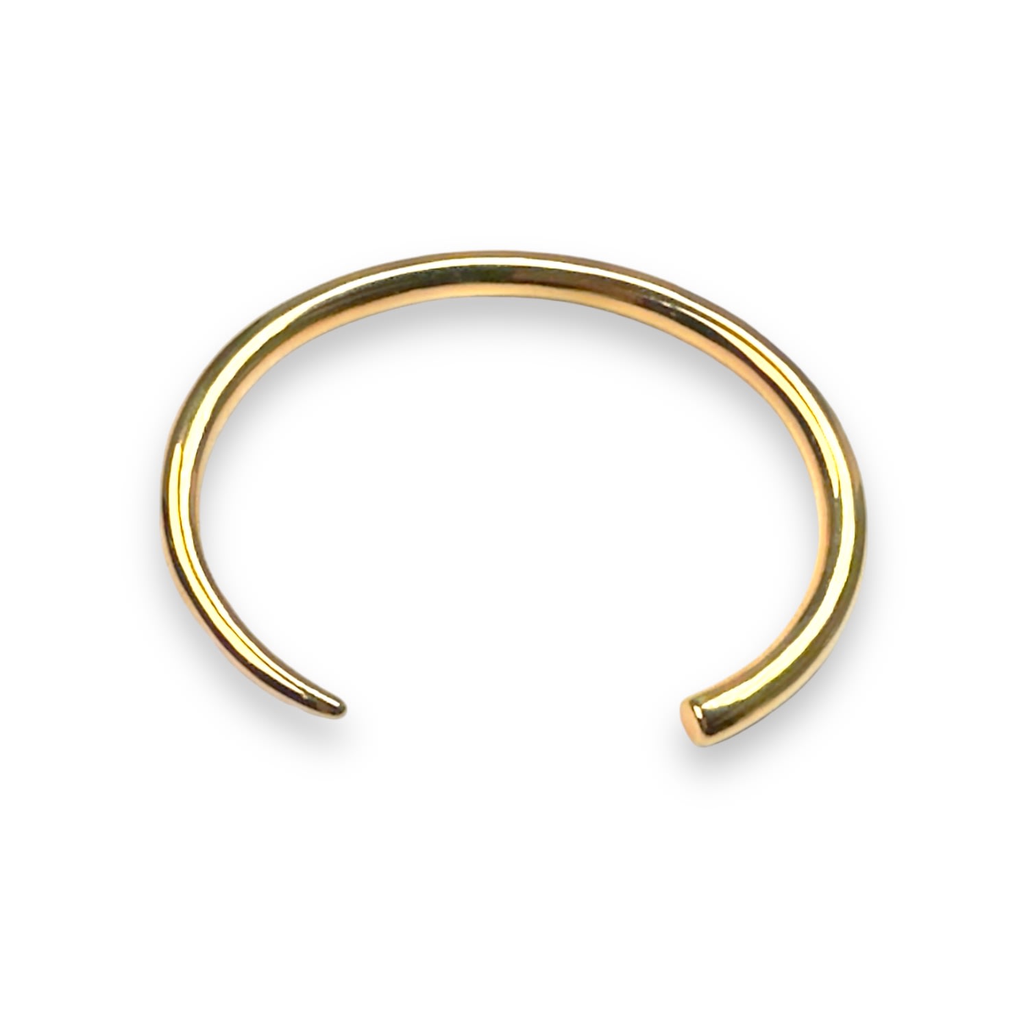 Women’s Fallon Classic Bangle In Yellow Gold Jagged Halo Jewelry