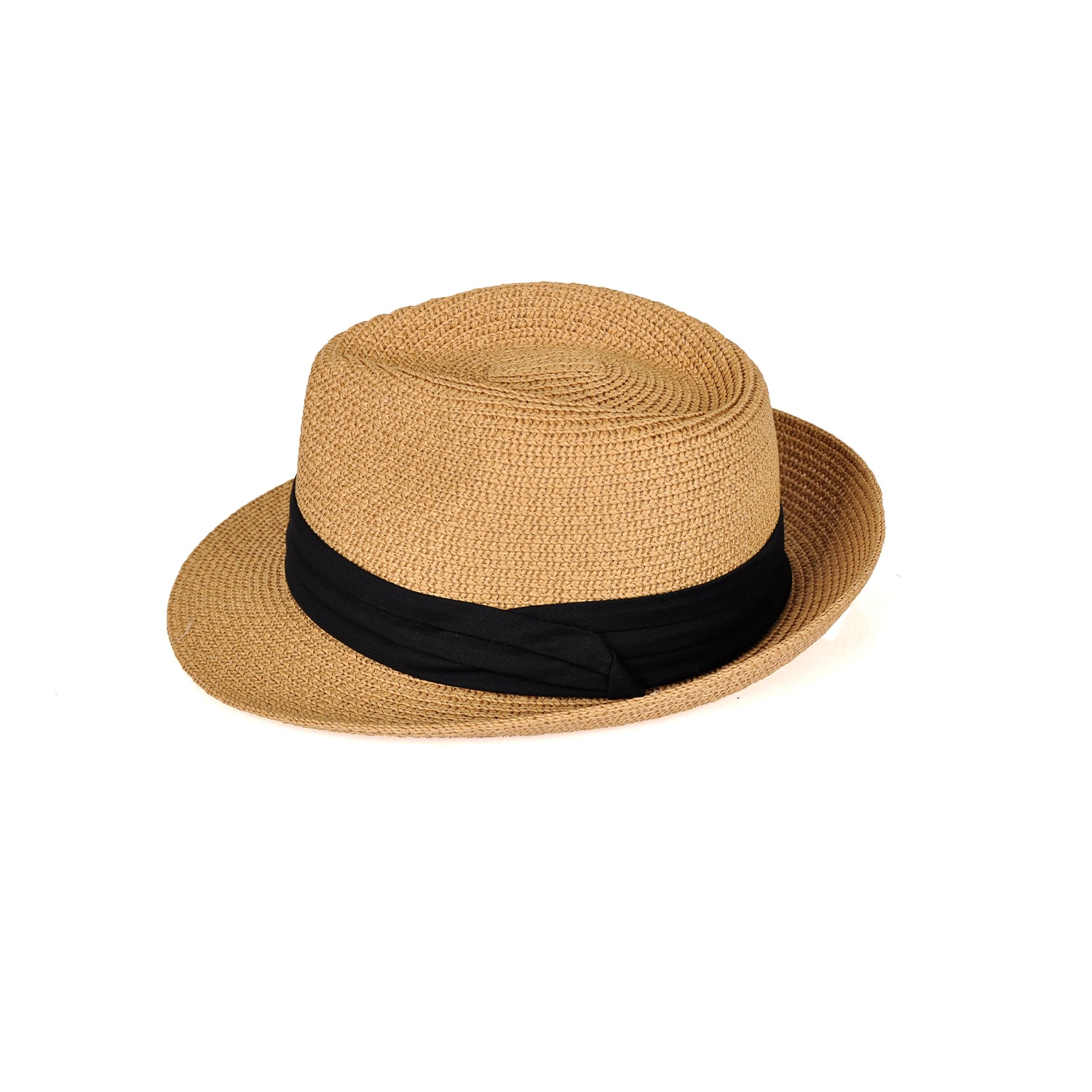 Men's Brown Hugo Trilby Straw Hat - Beige | David Wej