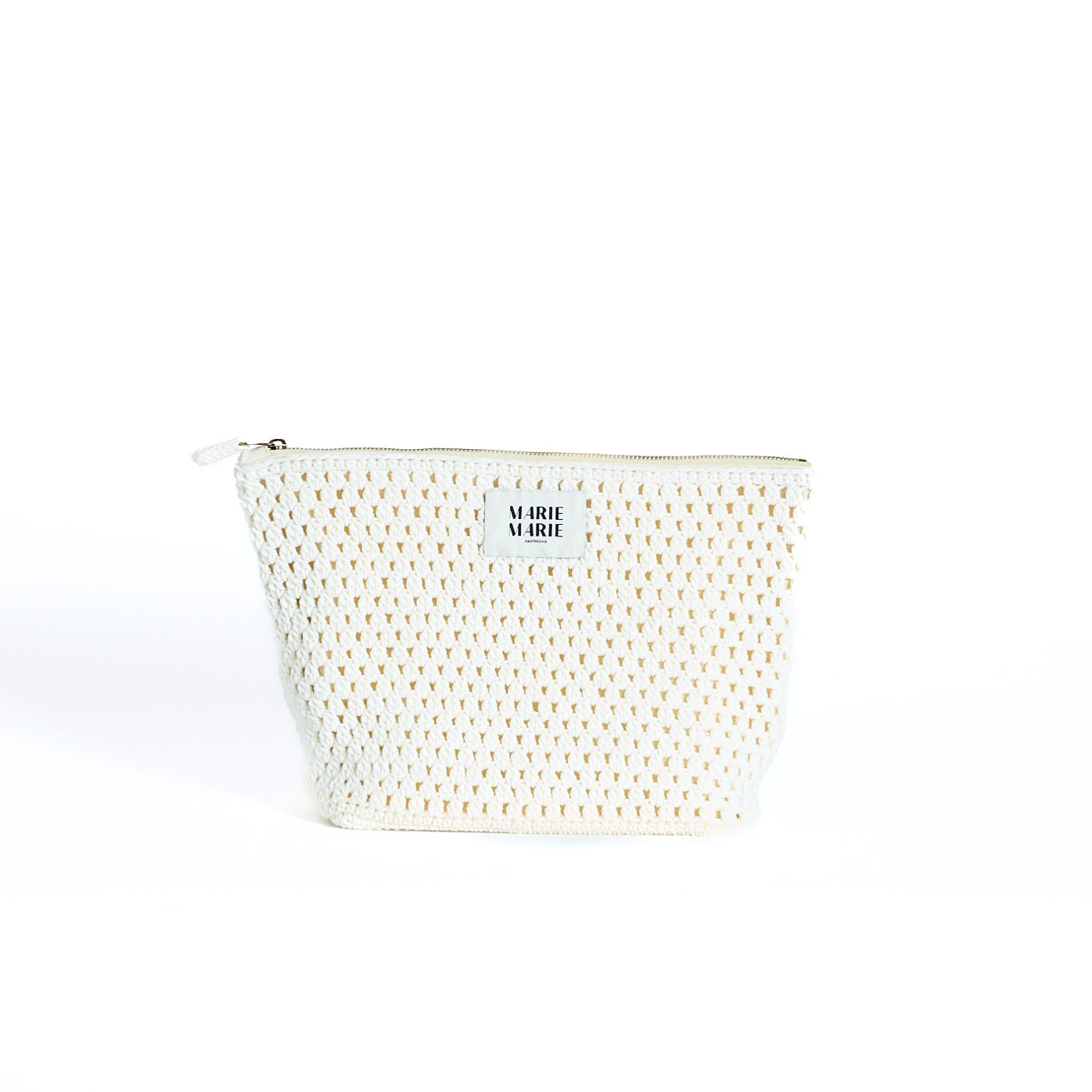 Women’s White Cream Pouch Large Medium Marie Marie