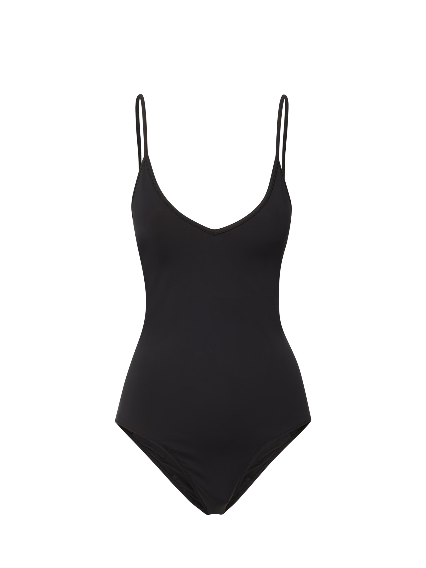 Change Of Scenery Women's Deb One Piece Scoop Back - Black In Black
