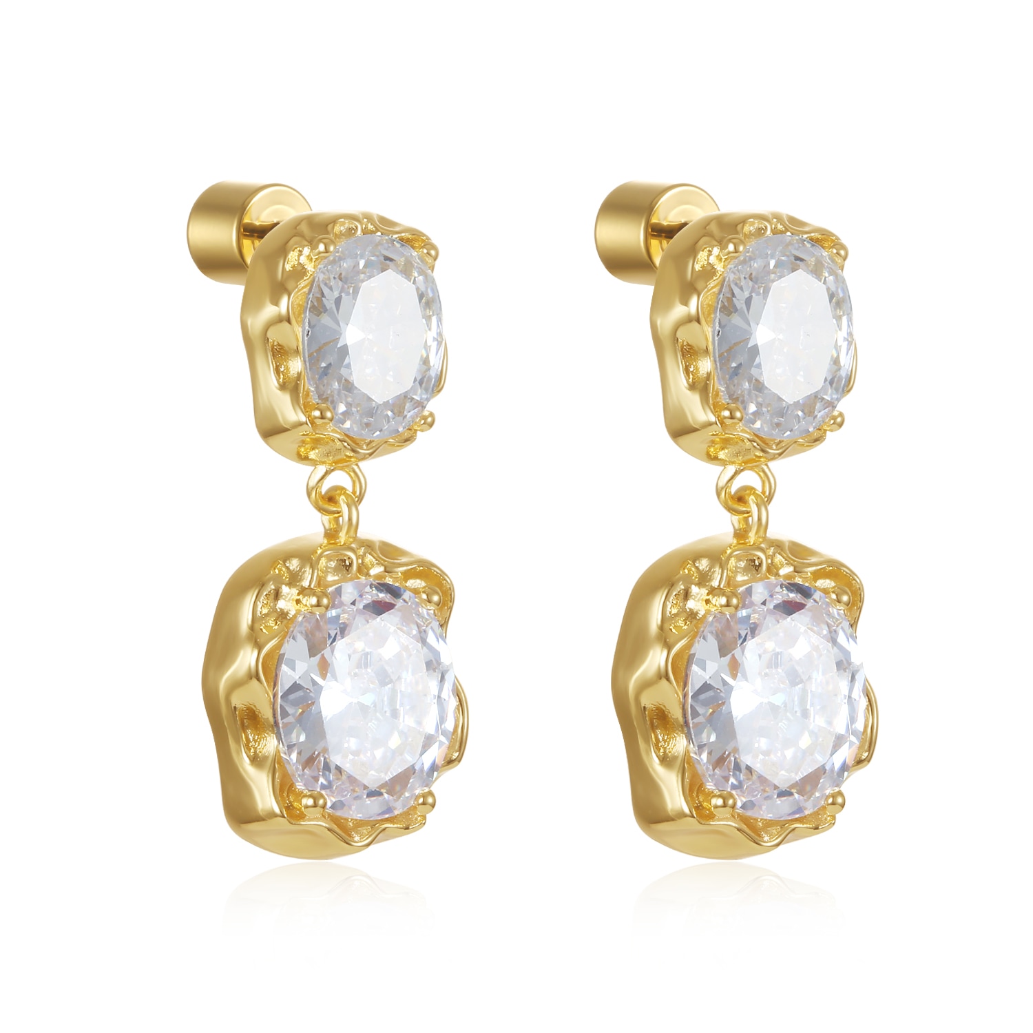 The Perfect Hoop Women's Gold The Aura Casila Hoop