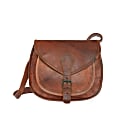 Vida Vida Vida Vintage Leather Saddle Bag Medium
