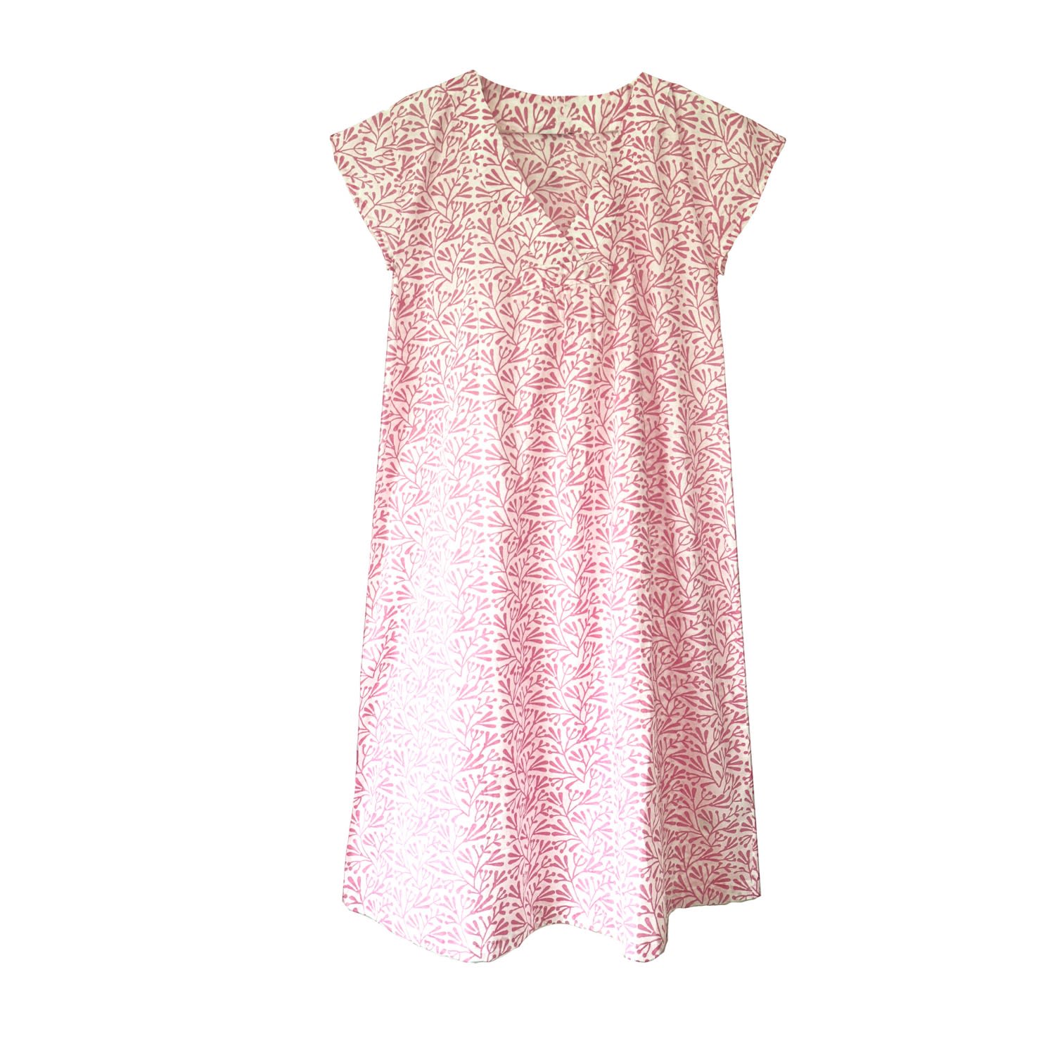 Lime Tree Design Women's Pink / Purple Audrey Shift Pink Bud In Pink/purple