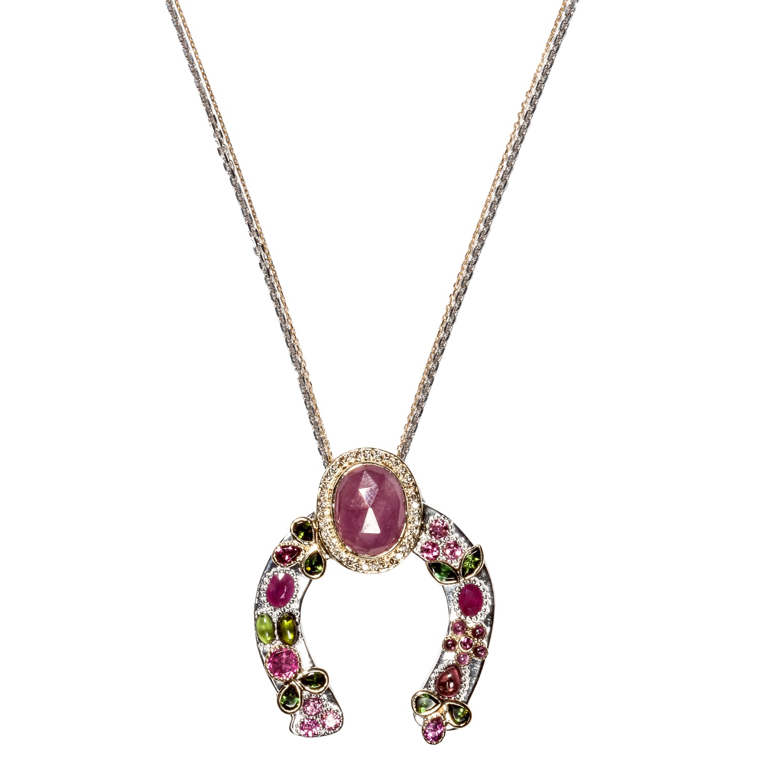 Pink Sapphire Necklace – Hinchliffe Jewelry